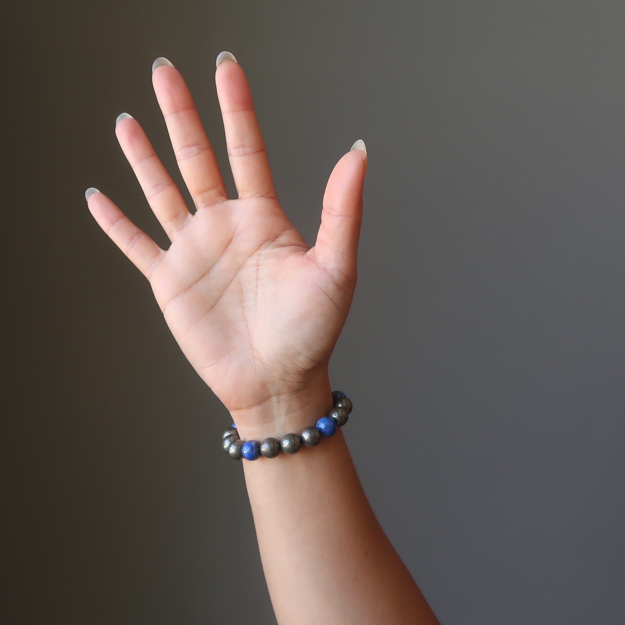 Lapis-Armband Pyritsteine Modern Soul Style