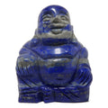 Lapis Lazuli Laughing Buddha Happiness Crystal God Statue