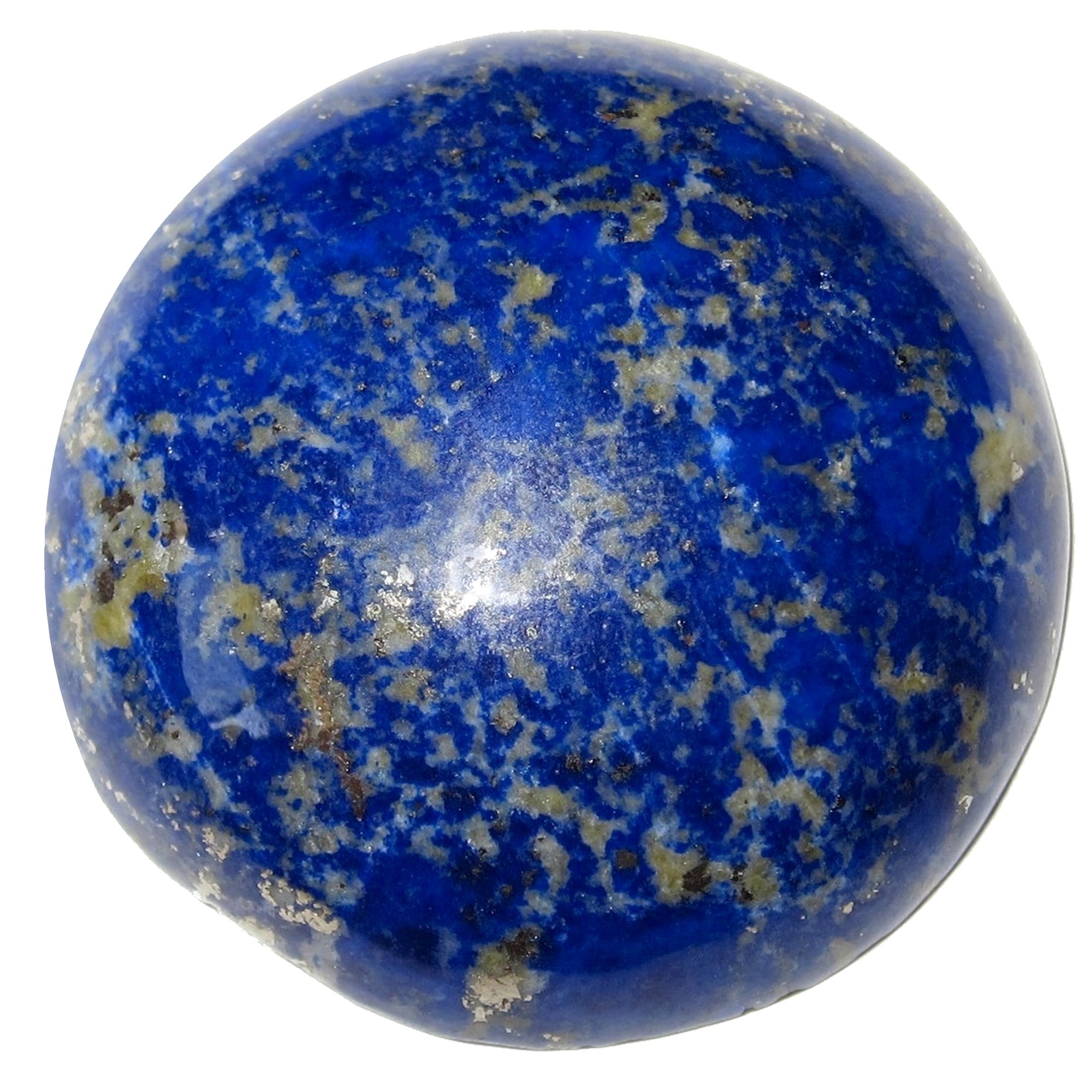 Lapis Lazuli Grid Crystal Circle Round Fairytale Gemstone Cabochon
