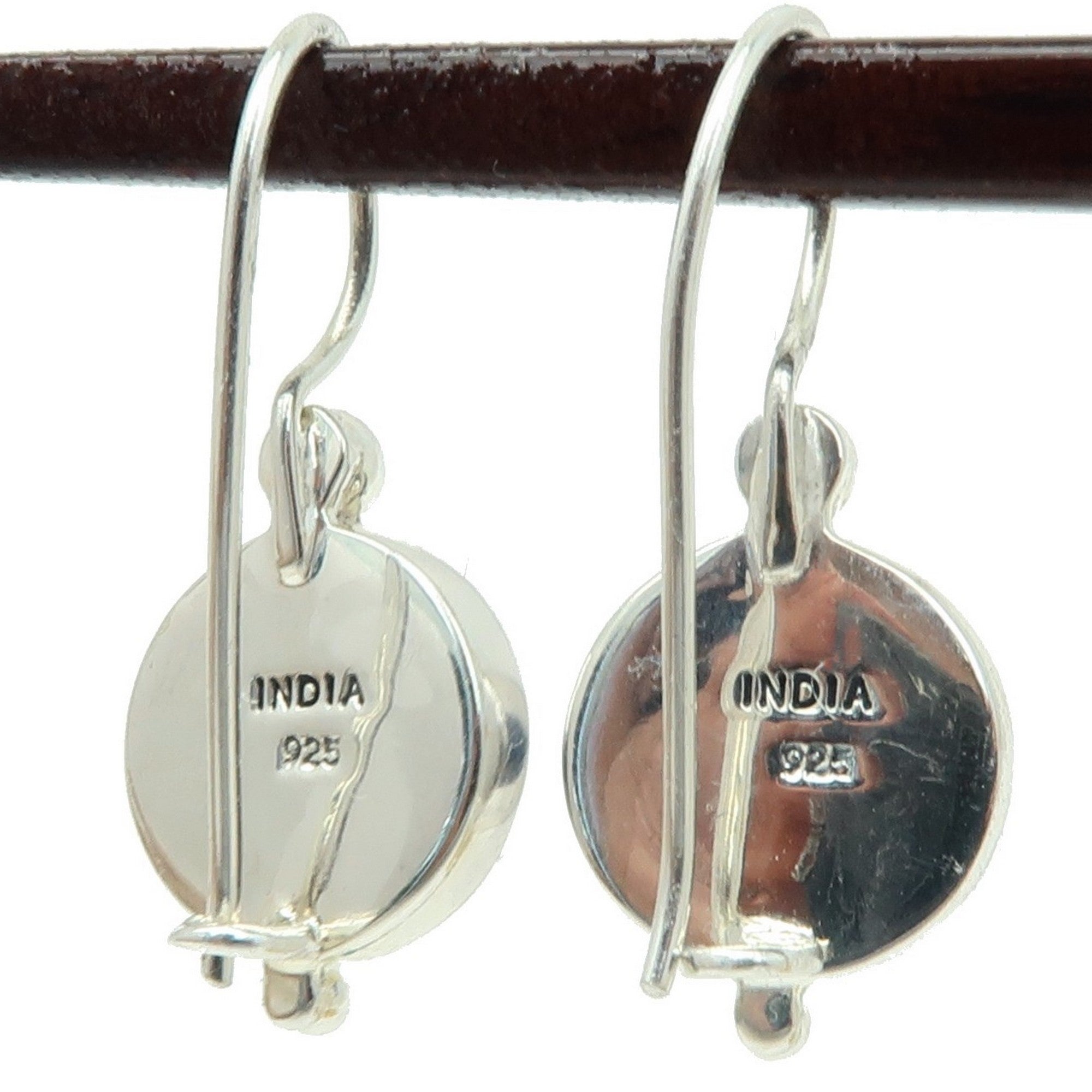 Lapis Lazuli Earrings Deep Thinker Blue Jewel Sterling Silver