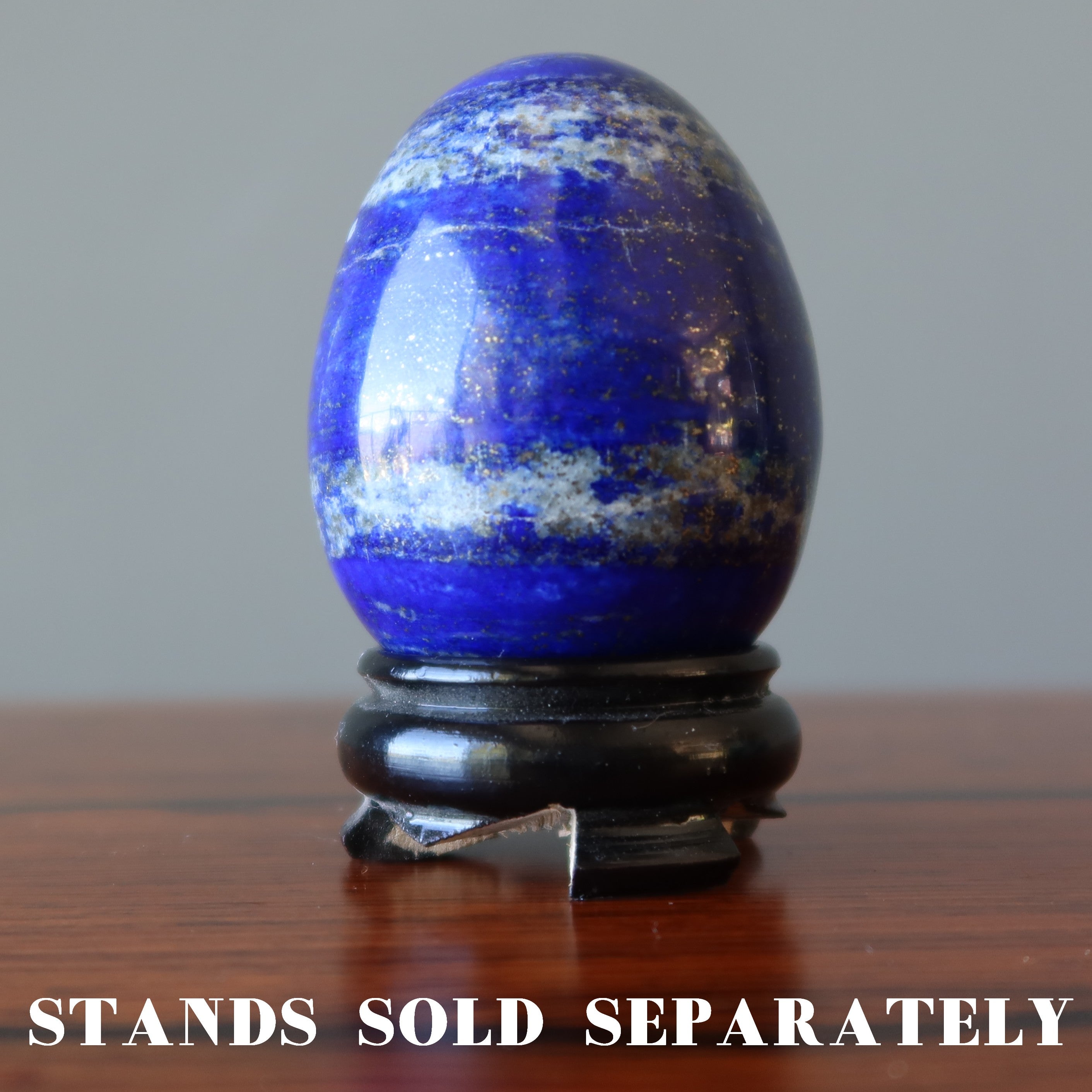 Lapis Lazuli Egg Royal Blue Afghan Spiritual Exploration Crystal