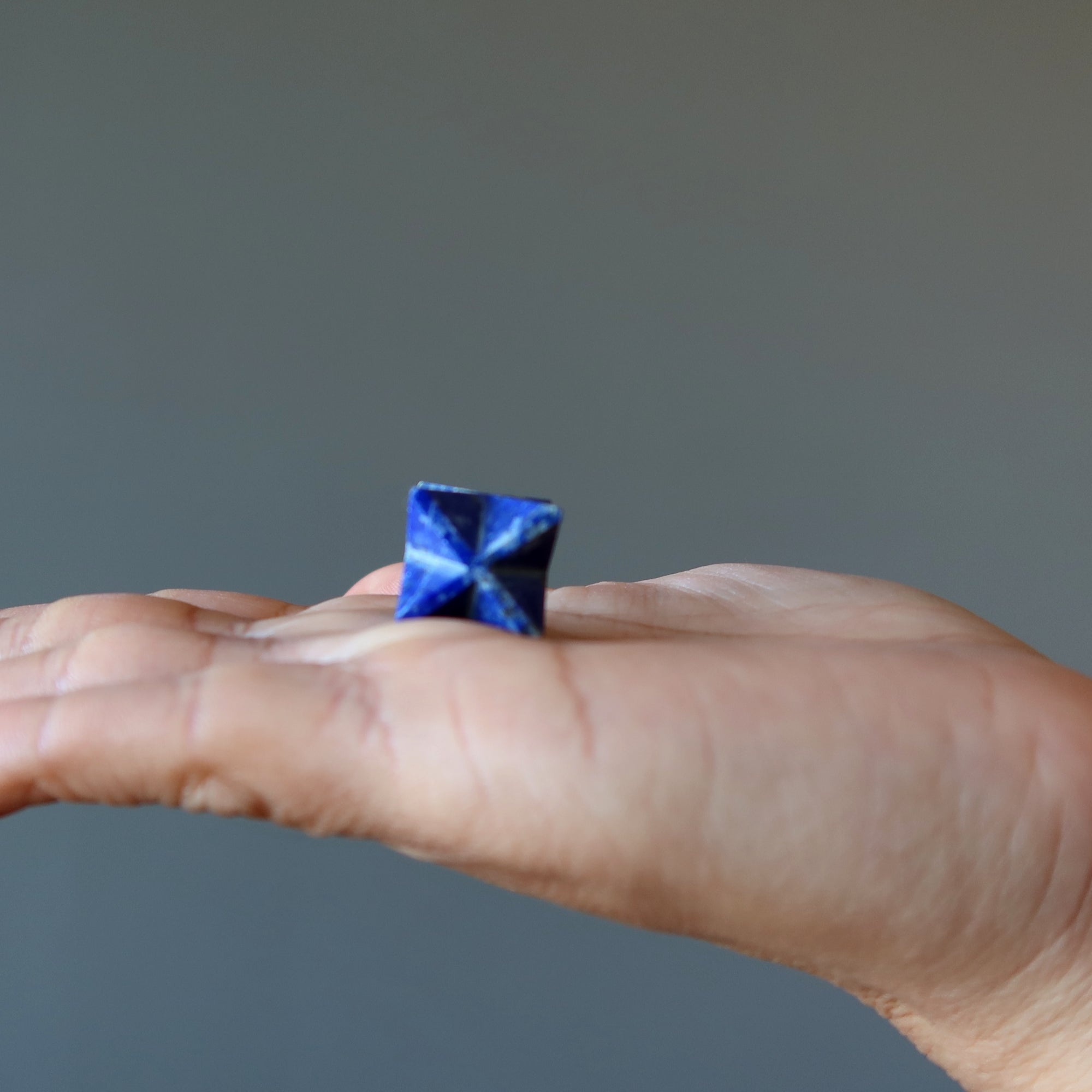 Lapislazuli Merkaba Nacht Sternenbeobachtung Drittes Auge Stein