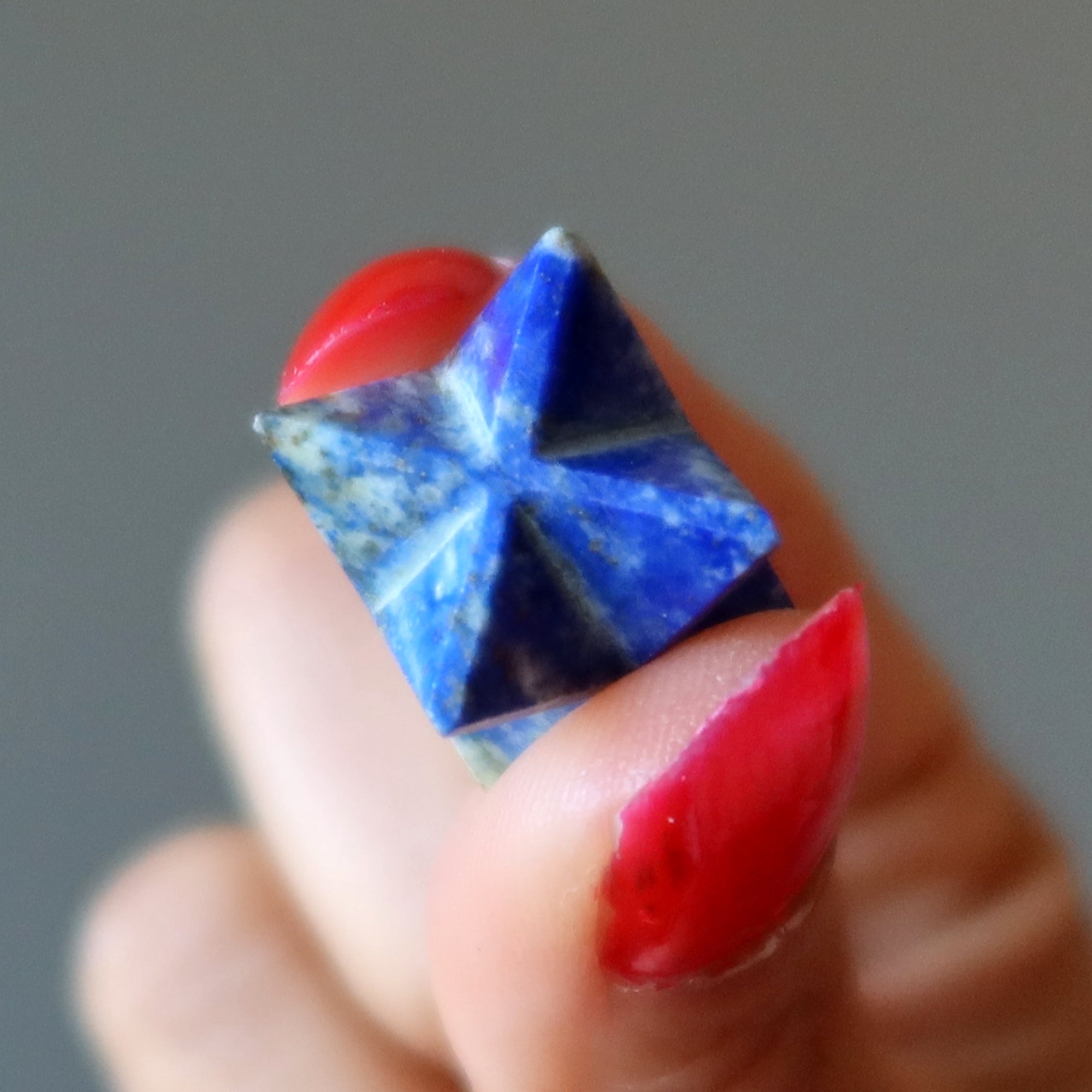 Lapislazuli Merkaba Nacht Sternenbeobachtung Drittes Auge Stein