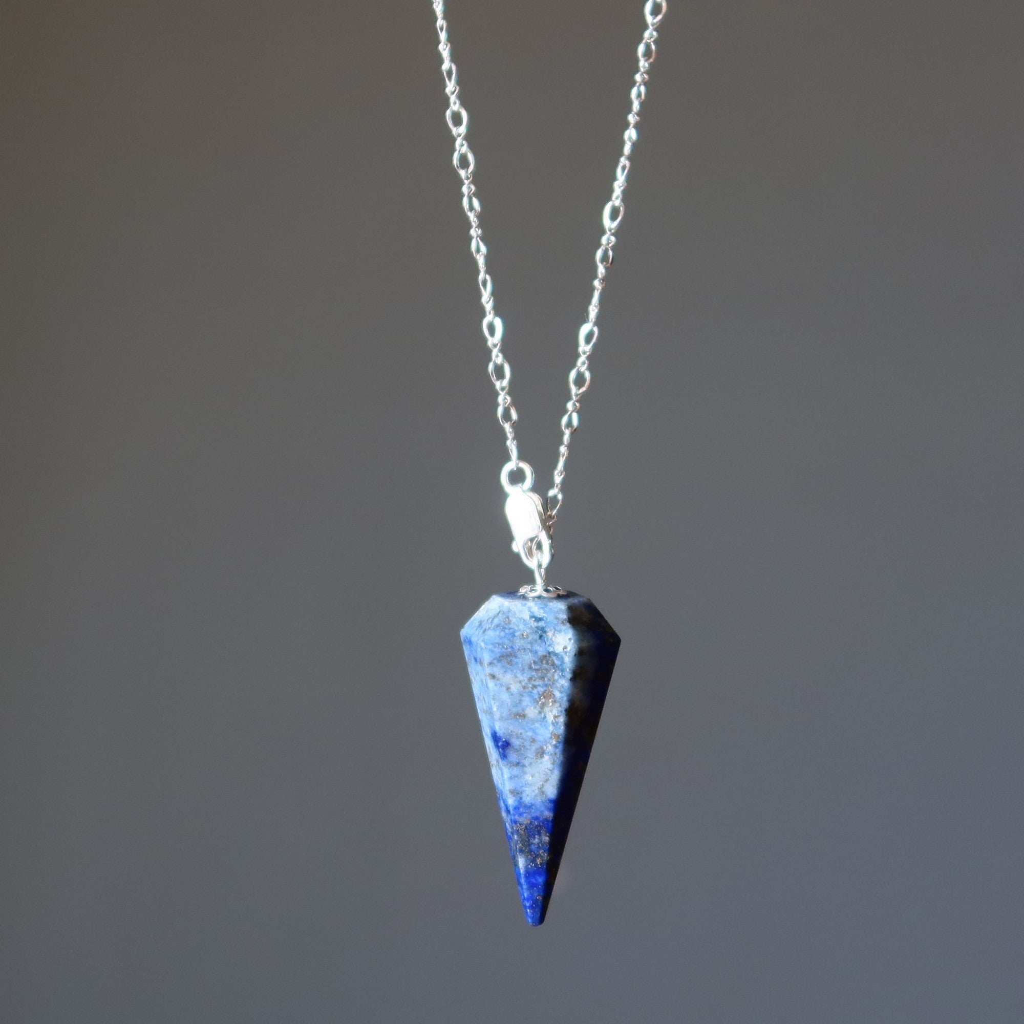 Pendentif en Lapis-Lazuli Intuition en Argent Sterling