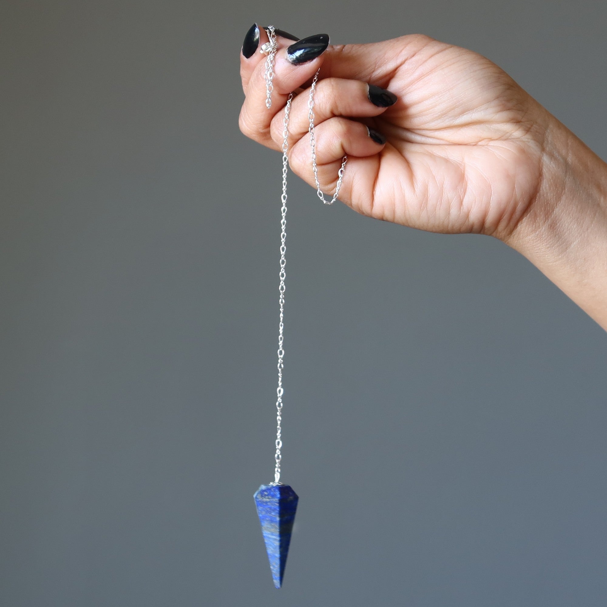 Pendentif en Lapis-Lazuli Intuition en Argent Sterling