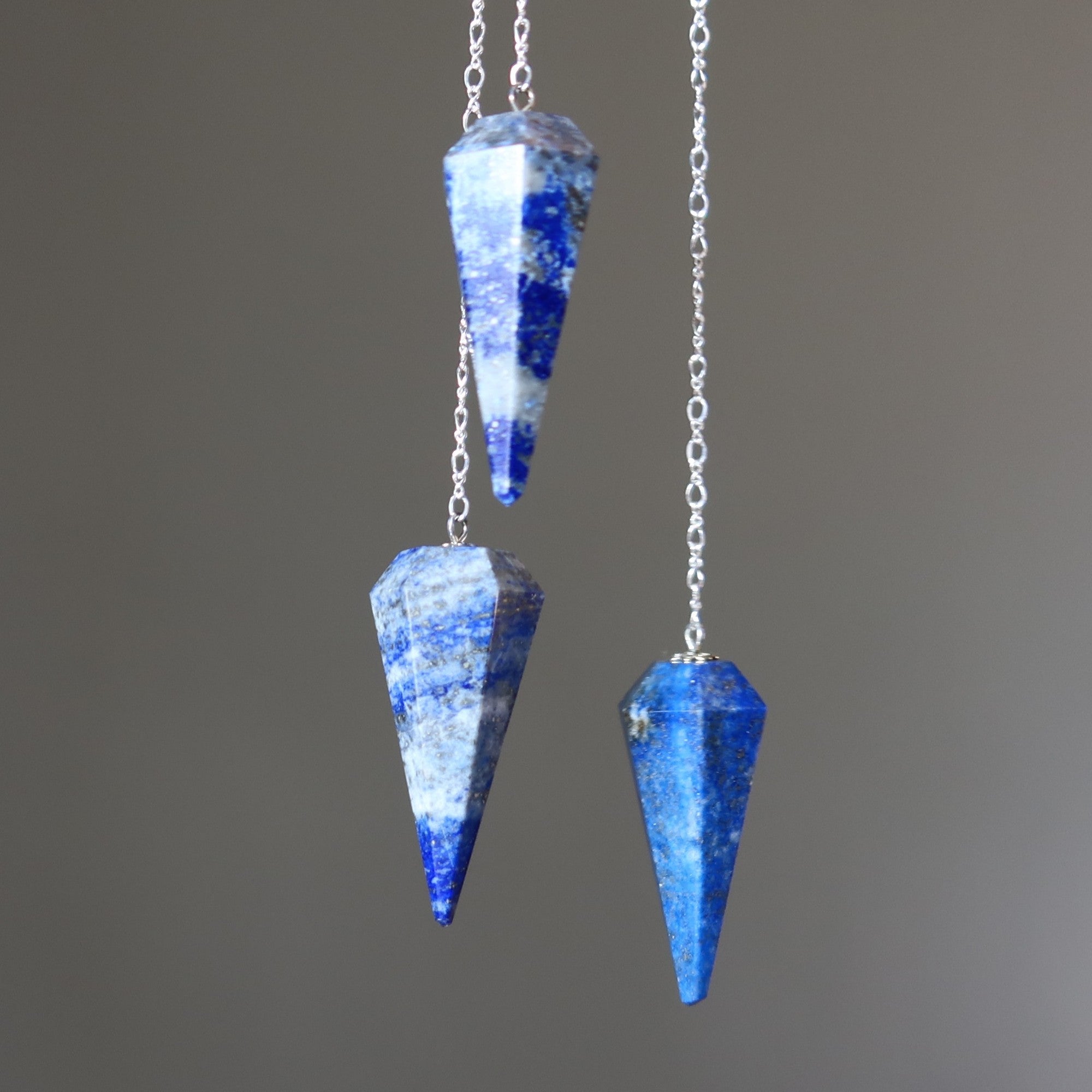 Lapis Lazuli Pendulum The Truth is Sterling Silver