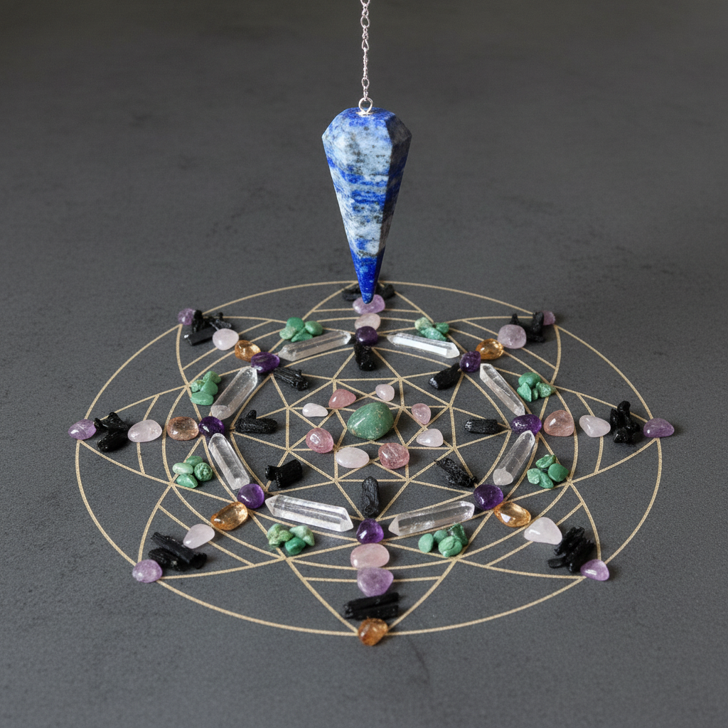Lapis Lazuli Pendulum The Truth is Sterling Silver
