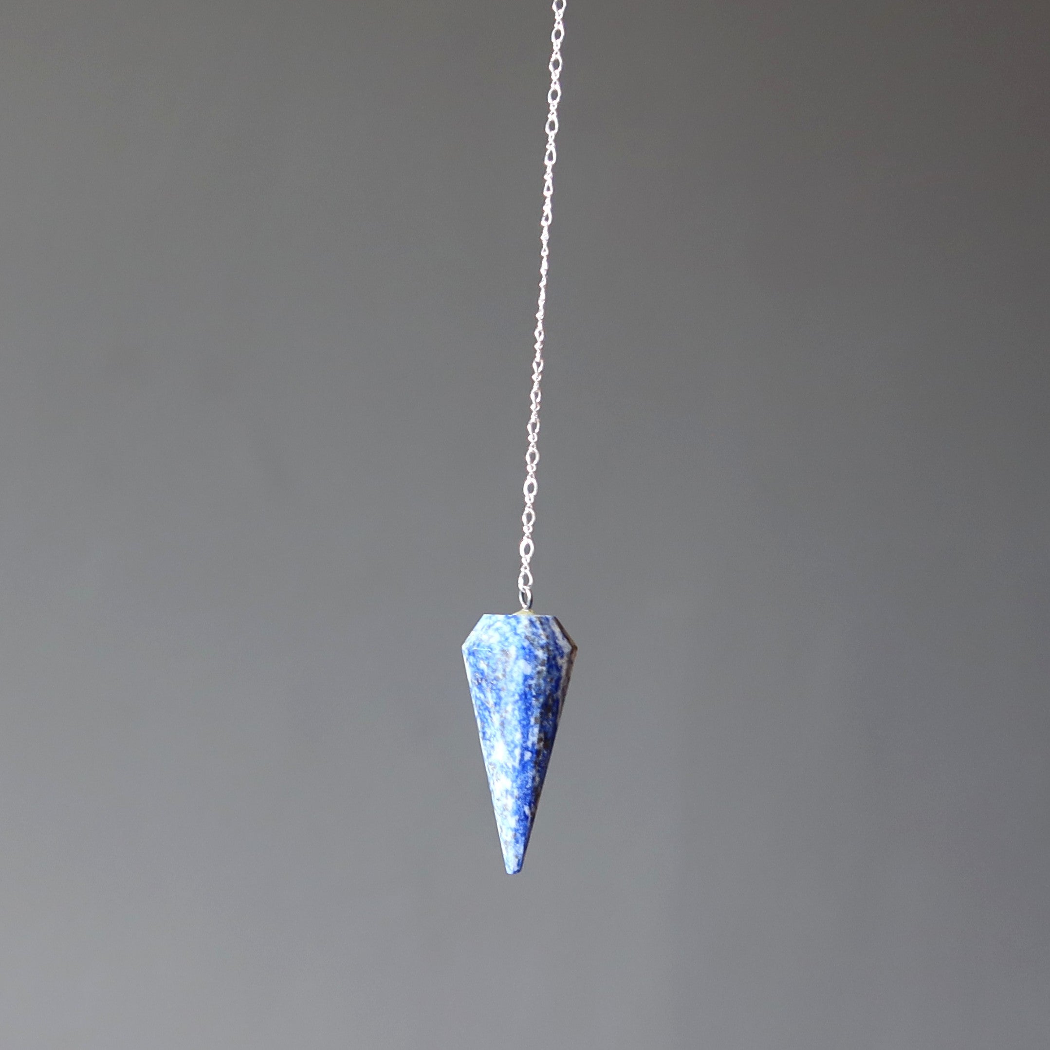 Lapis Lazuli Pendulum The Truth is Sterling Silver