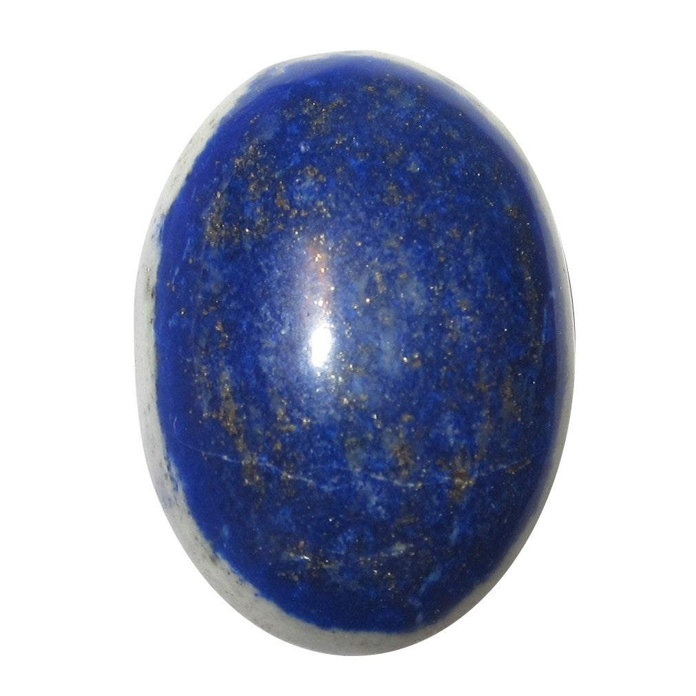 Pierre polie de lapis-lazuli Chakra du troisième œil Cristal afghan bleu roi
