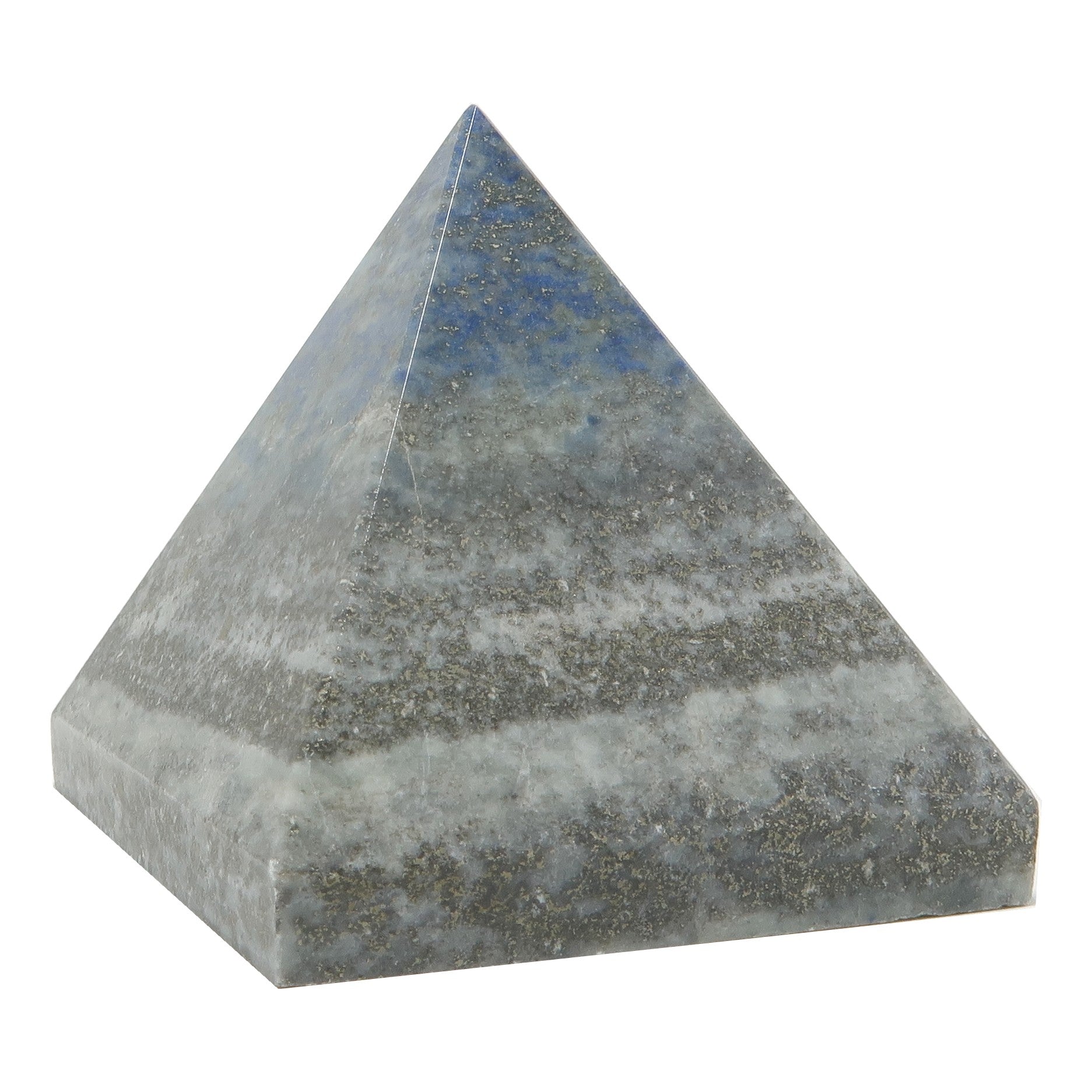 Lapis-Pyramide Siehe das Licht Meditationskristall