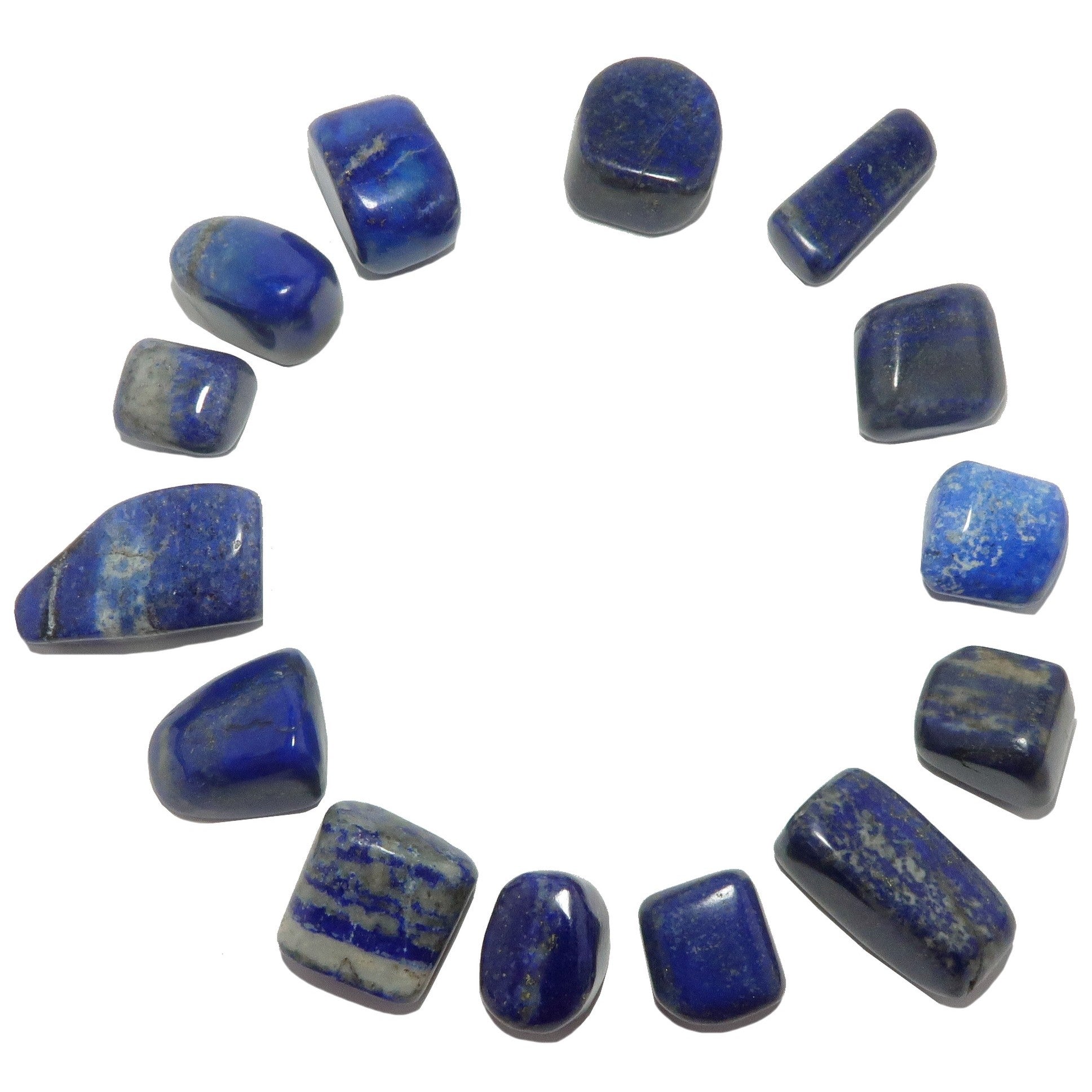 Lapis getrommelter Stein Blau Erwachen Edelstein