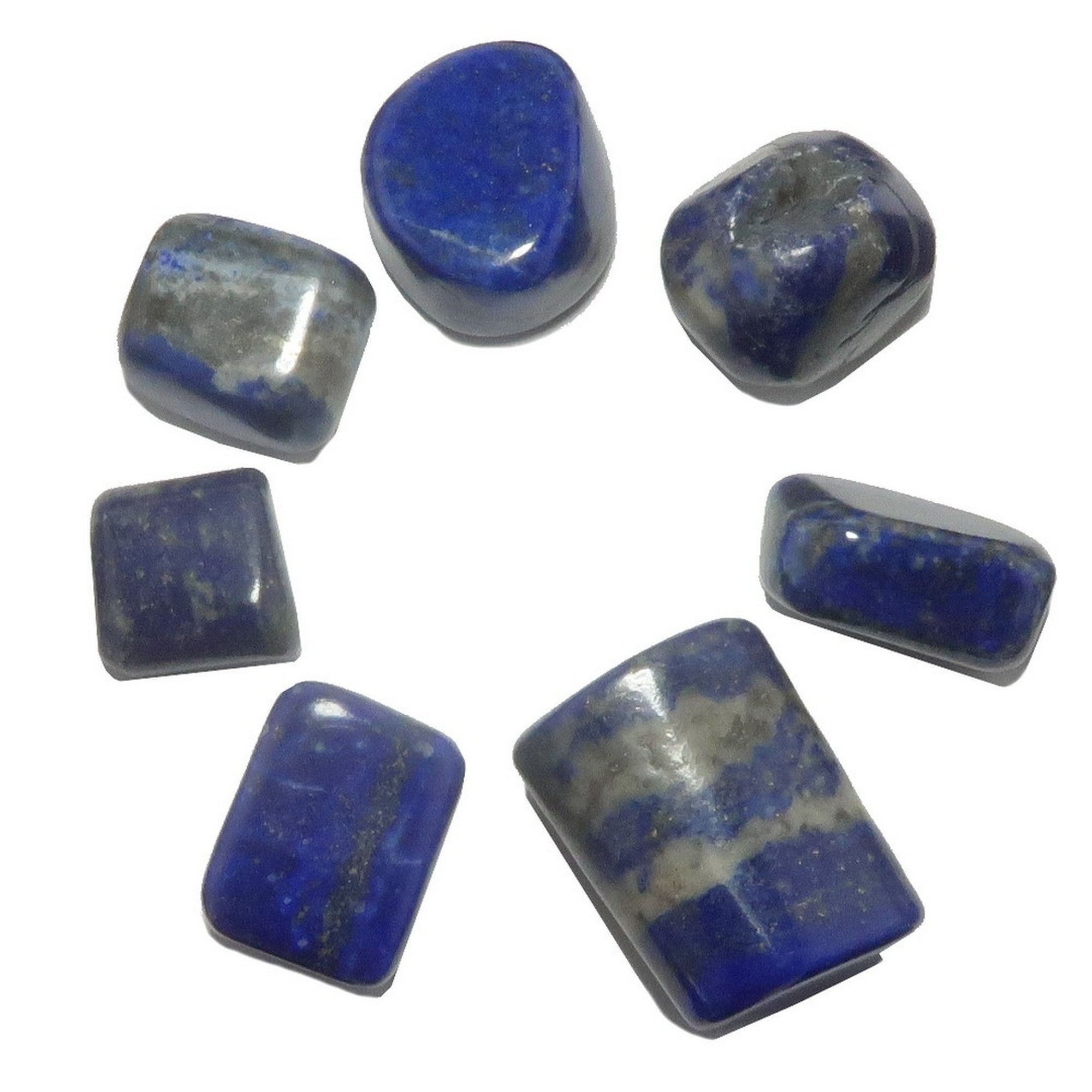 Lapis getrommelter Stein Blau Erwachen Edelstein