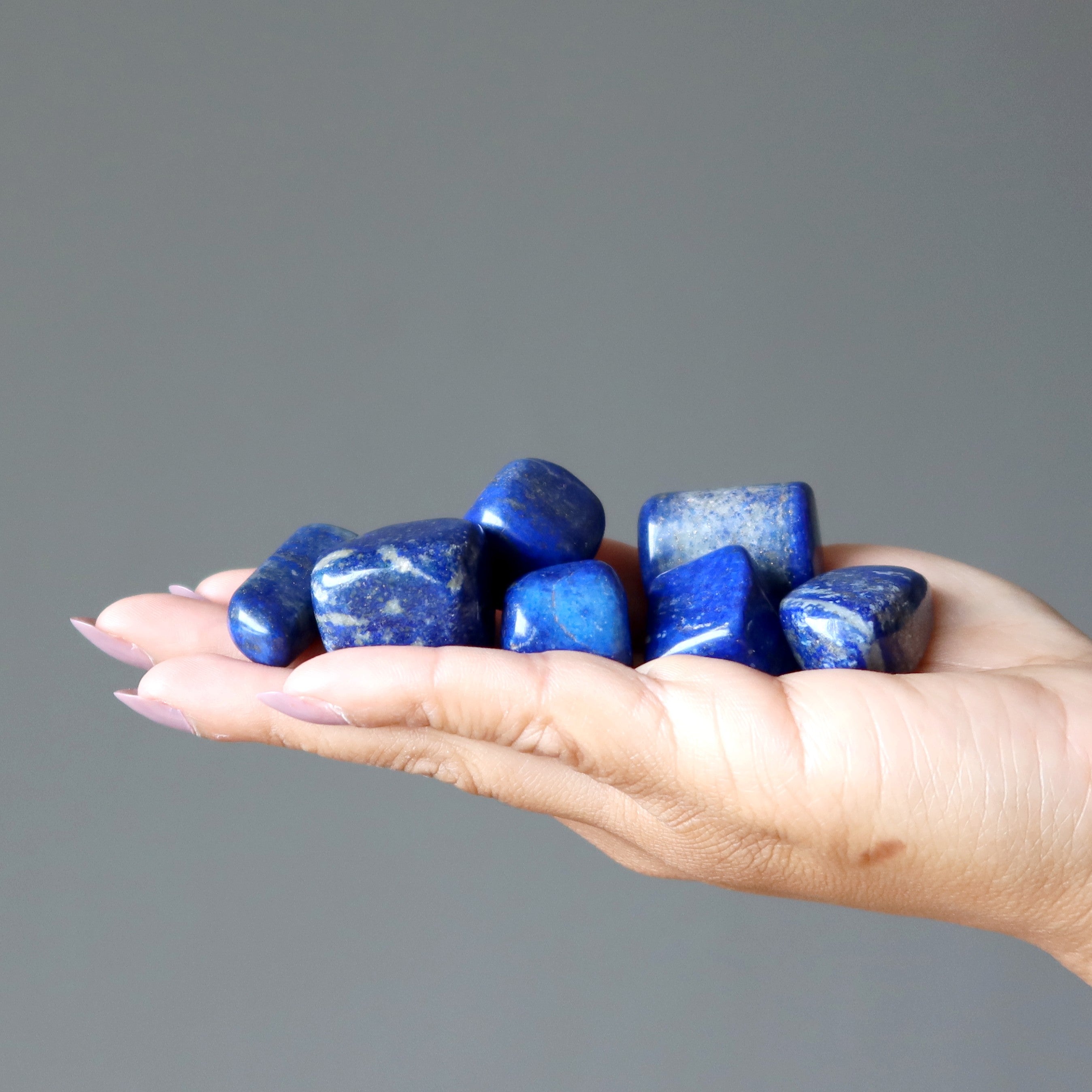 Pierre roulée de lapis-lazuli – Gemme de l'éveil bleu