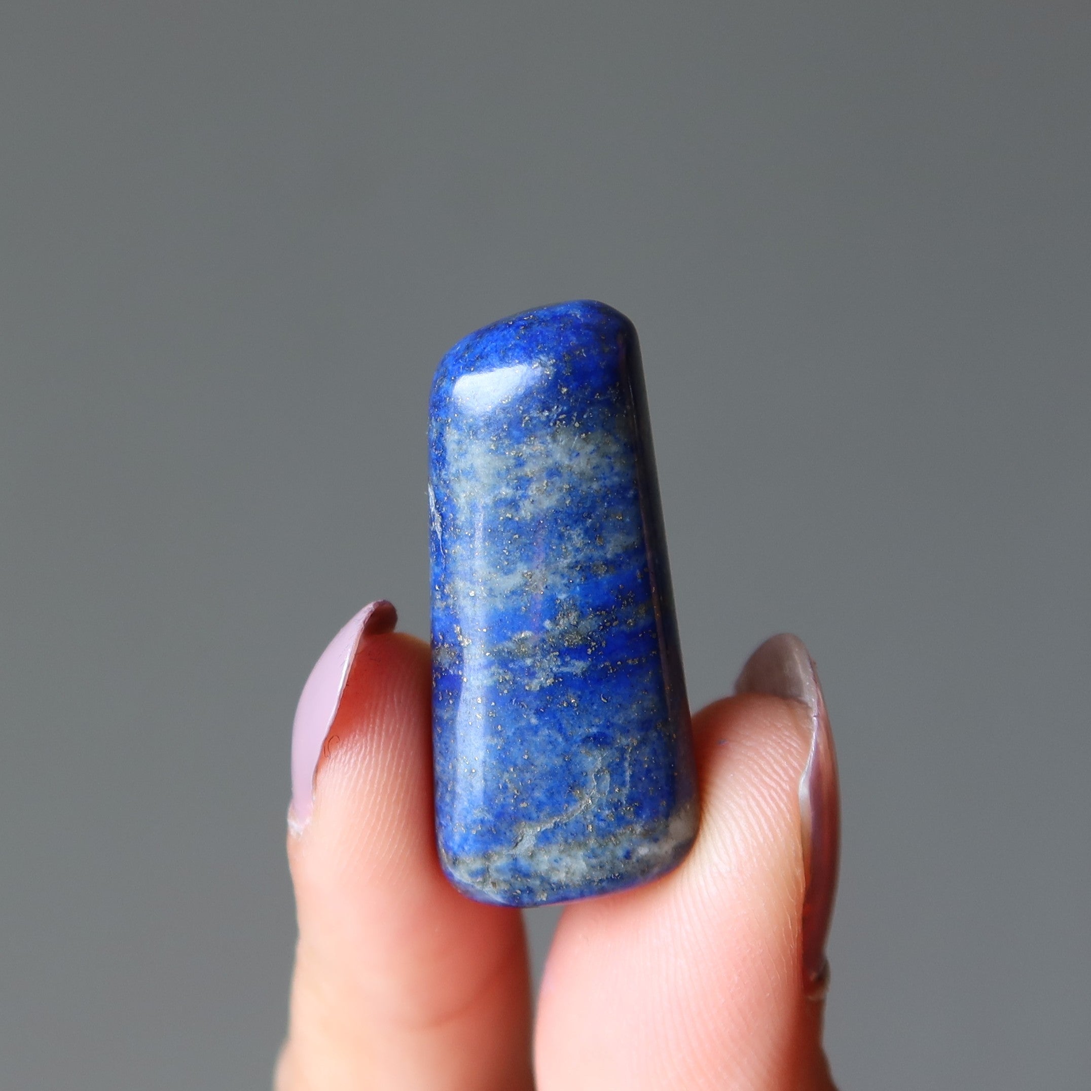 Pierre roulée de lapis-lazuli – Gemme de l'éveil bleu