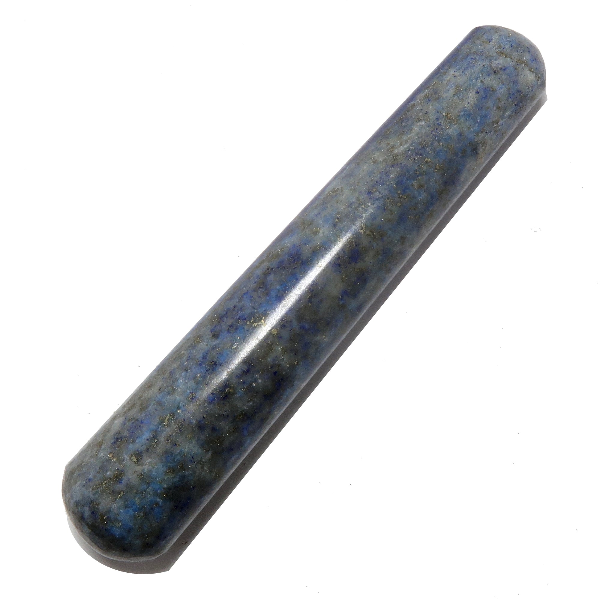 Baguette de massage Lapis Lazuli Bleue Pierre du Troisième Œil