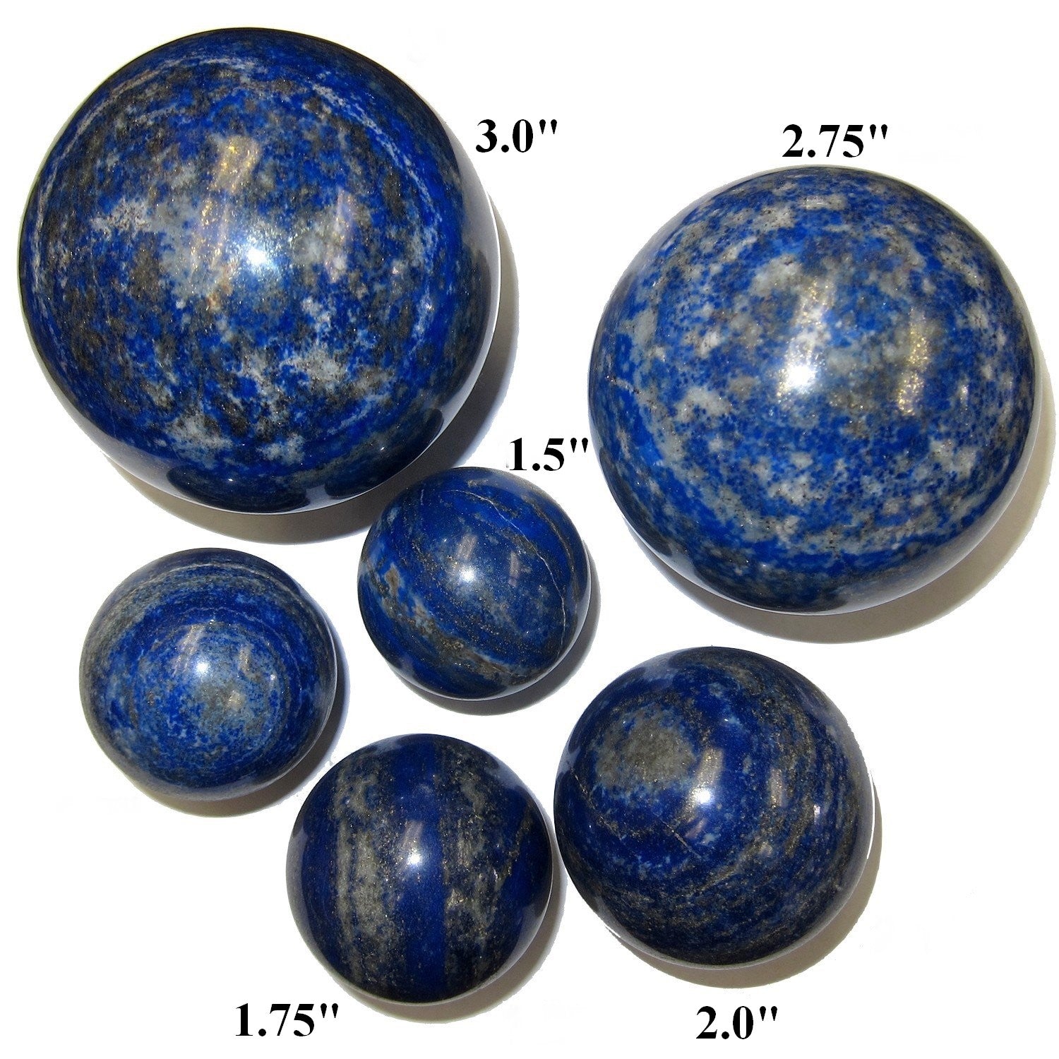 Lapiskugel Königsblau Afghanischer Lapislazuli Kristallkugel