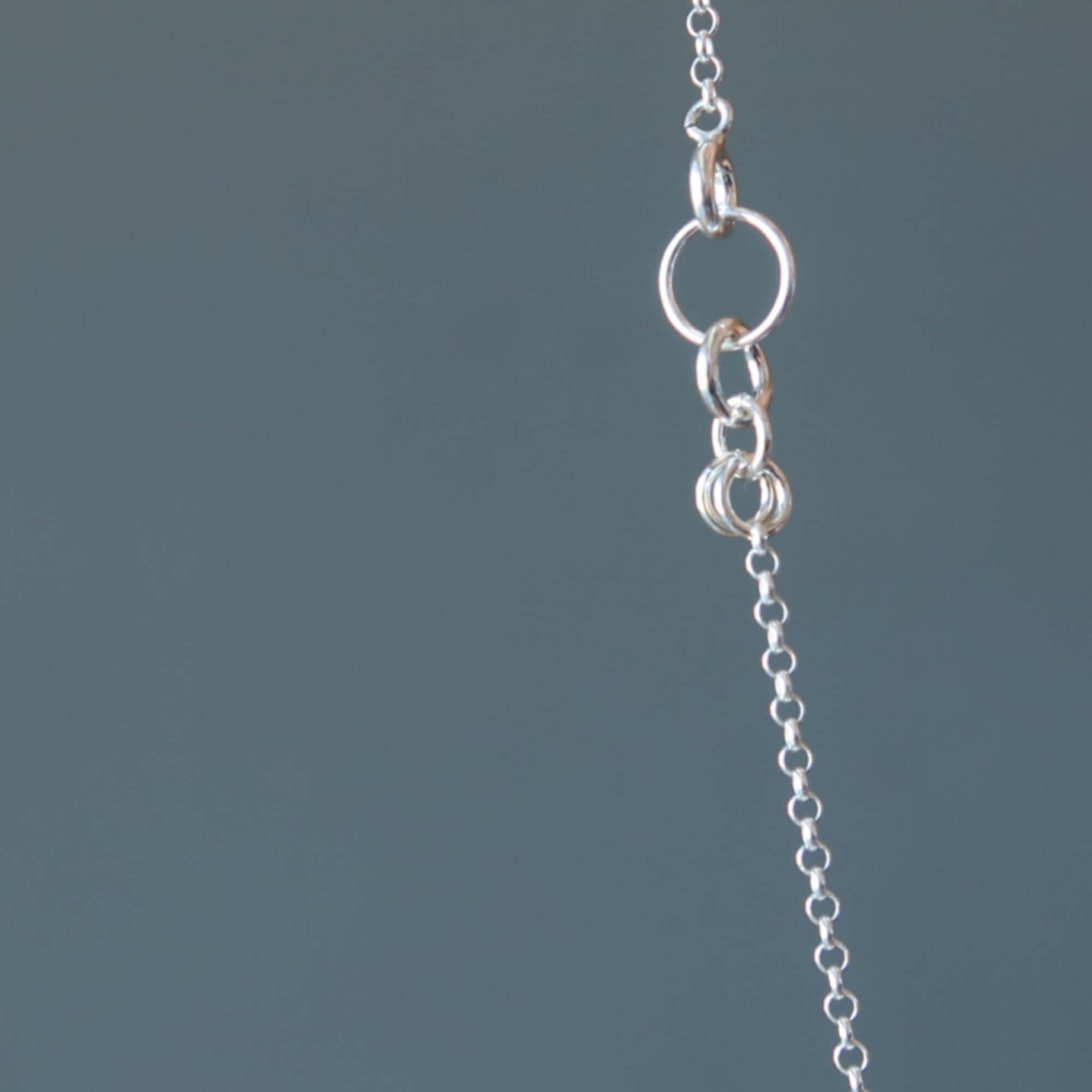 Collier Larimar Yemaya Caraïbes en argent sterling