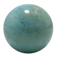 Larimar Sphere Peaceful Blue Sea Breeze Crystal Ball
