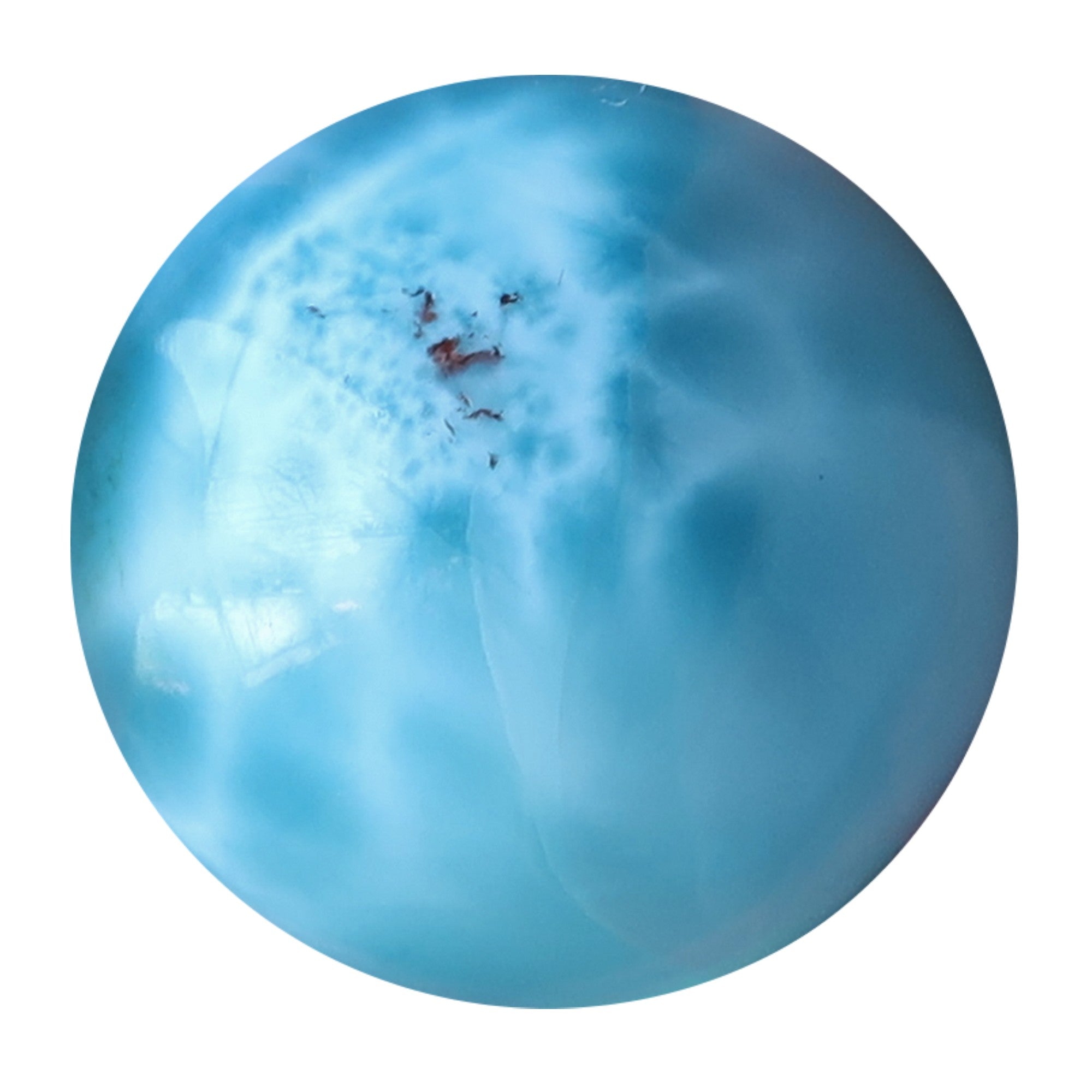 Larimar Sphere Best Blue Turtle Back Crystal Ball
