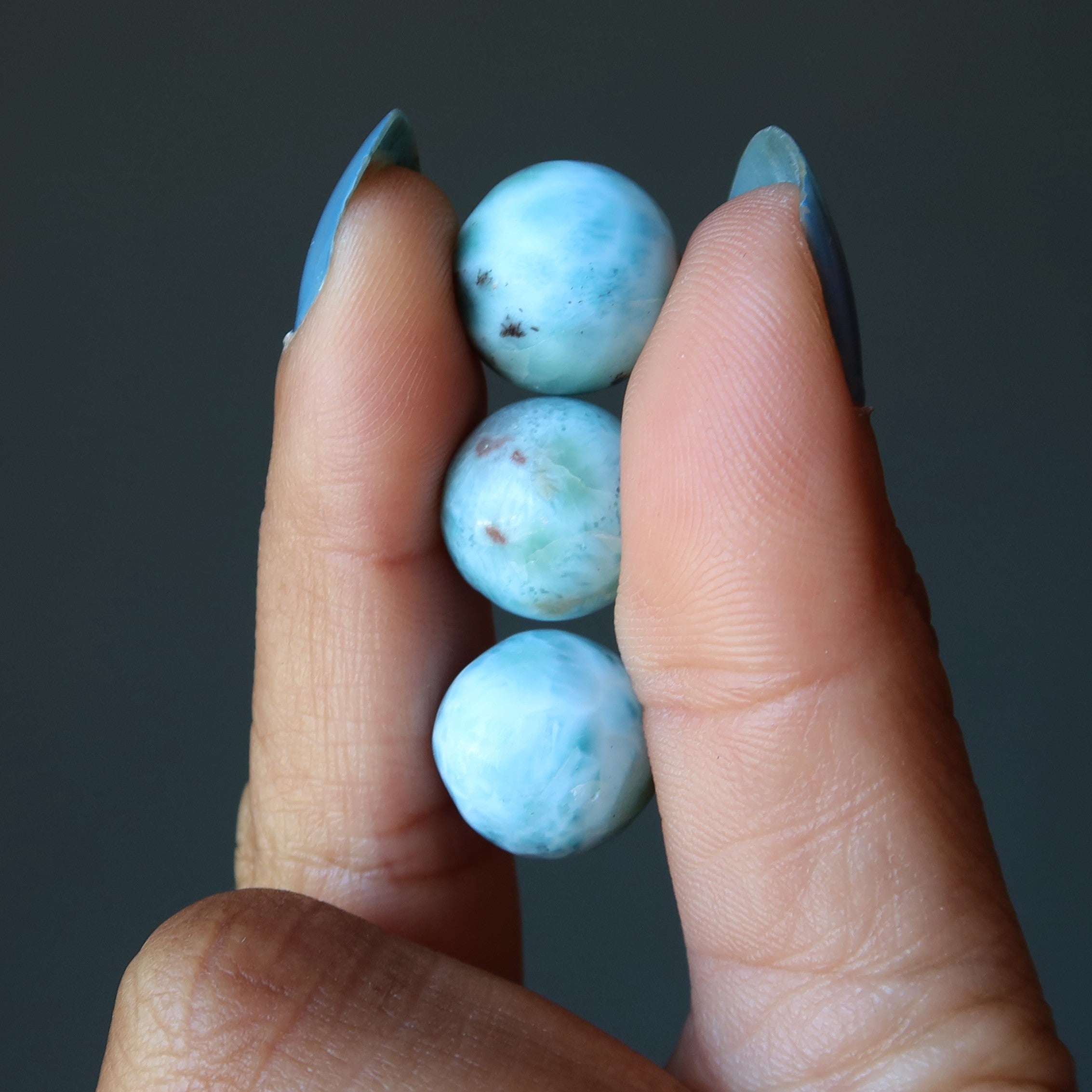 Larimar Sphere Best Blue Turtle Back Crystal Ball