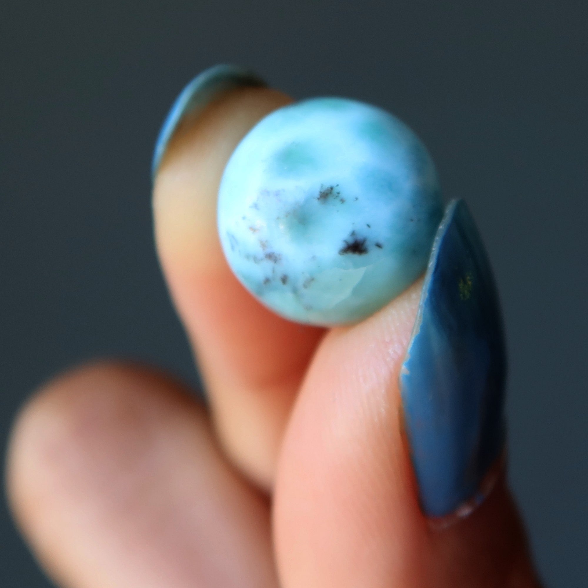 Larimar Sphere Best Blue Turtle Back Crystal Ball