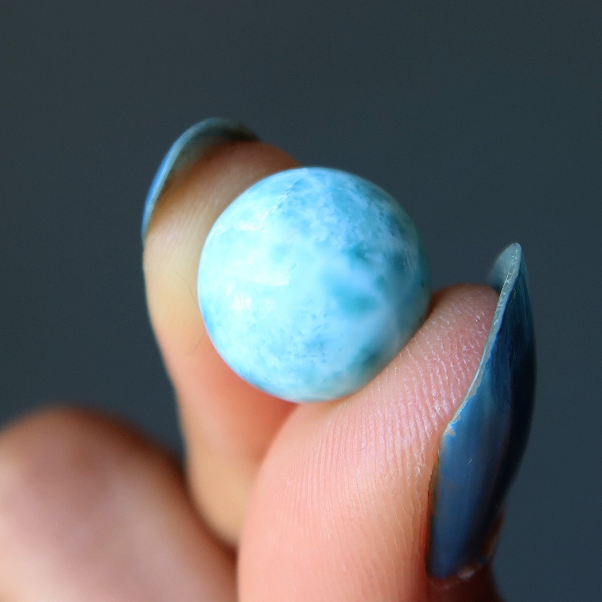 Larimar Sphere Best Blue Turtle Back Crystal Ball