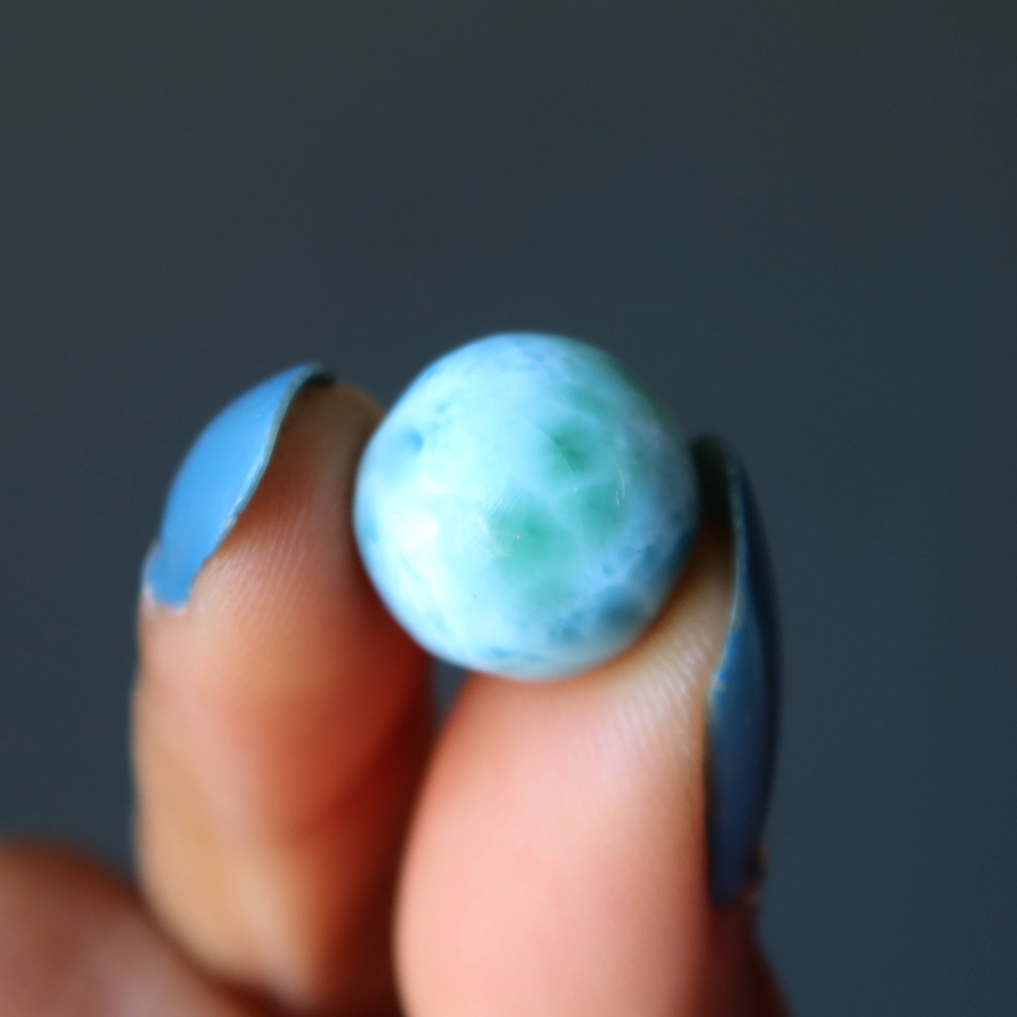 Larimar Sphere Best Blue Turtle Back Crystal Ball