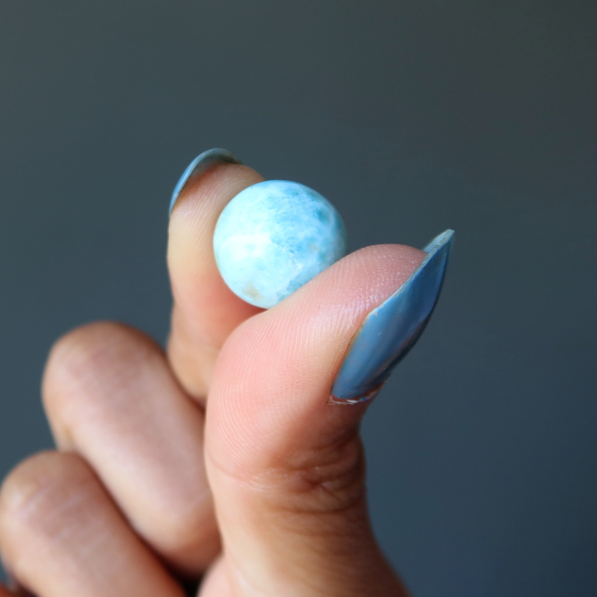 Larimar Sphere Best Blue Turtle Back Crystal Ball