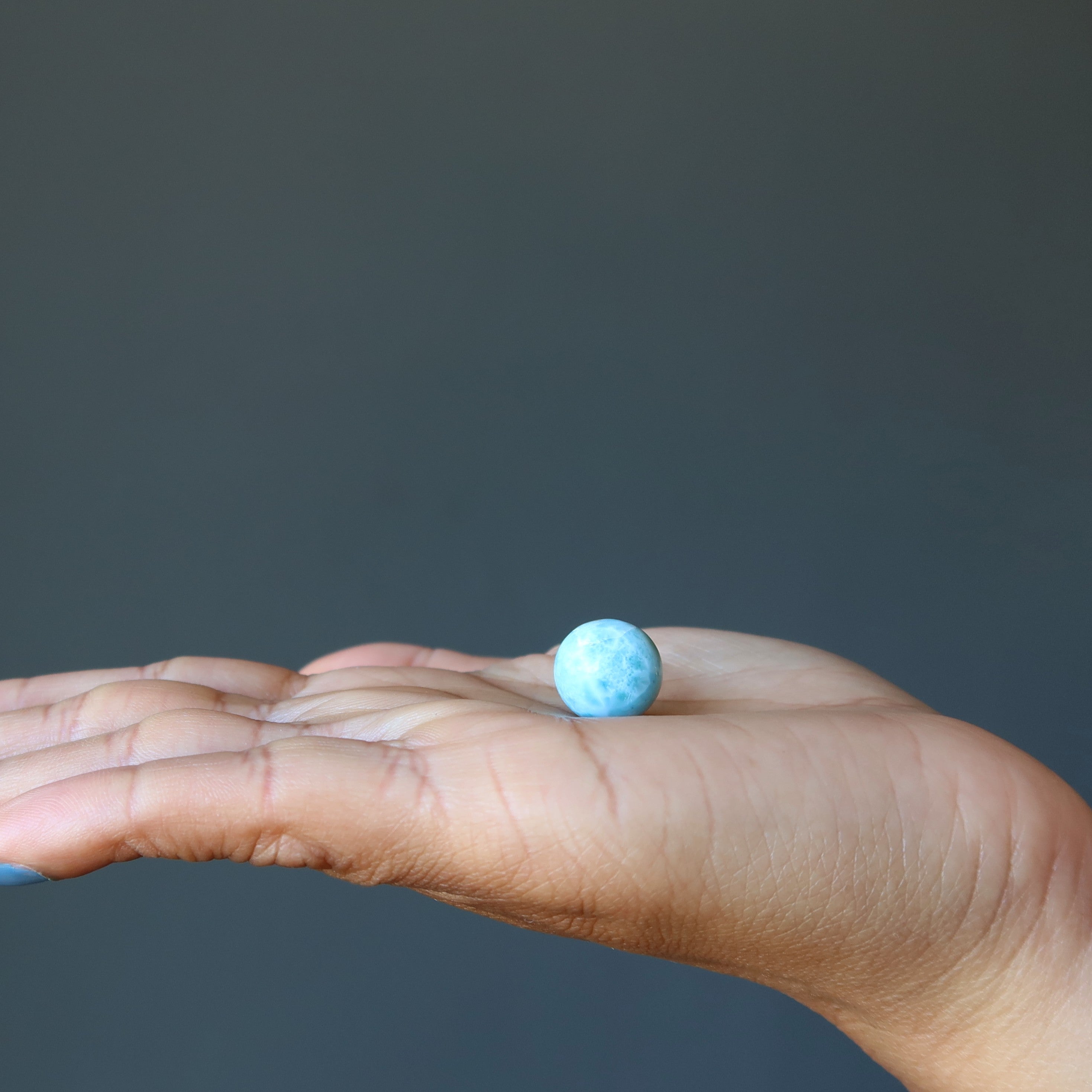 Larimar Sphere Best Blue Turtle Back Crystal Ball