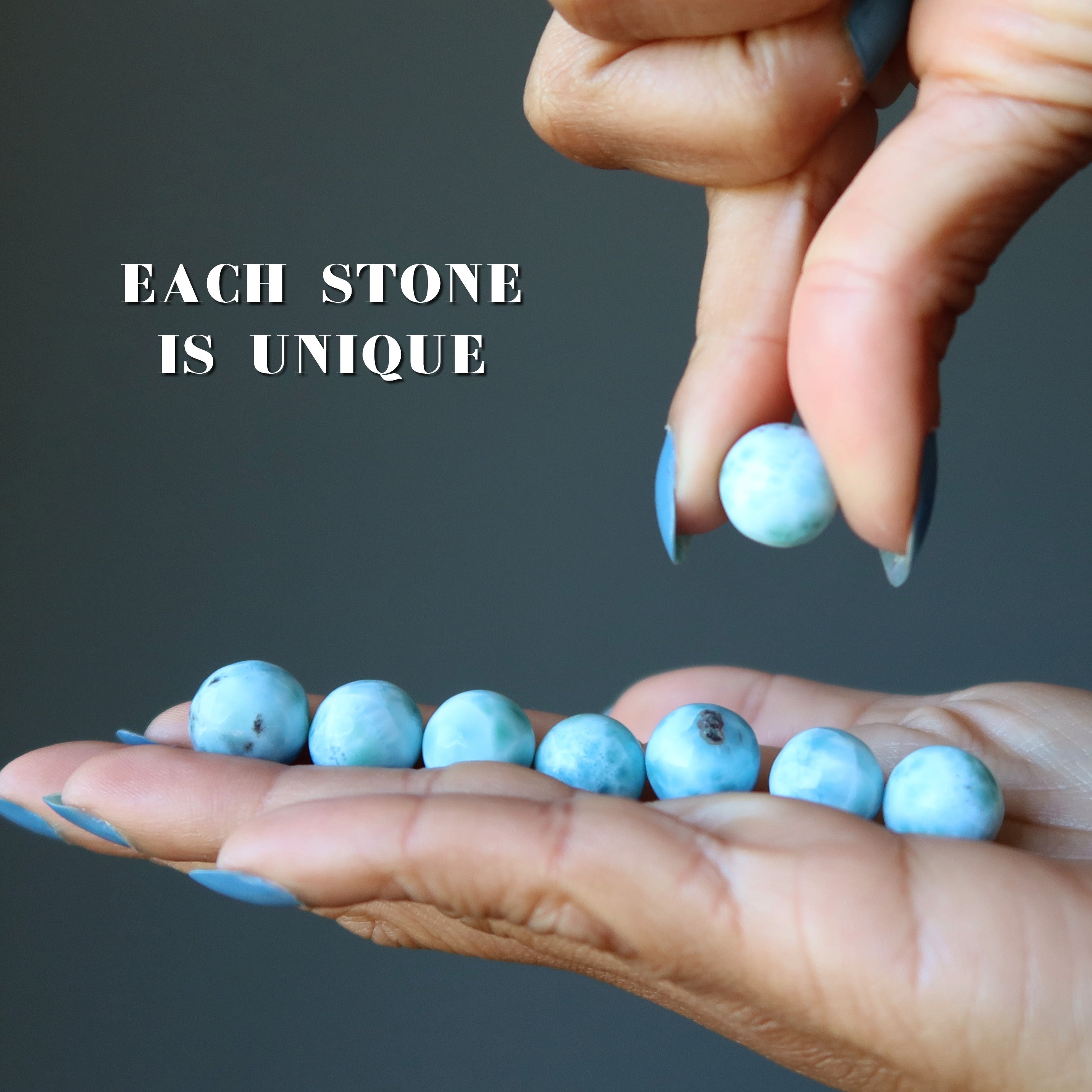 Larimar Sphere Best Blue Turtle Back Crystal Ball