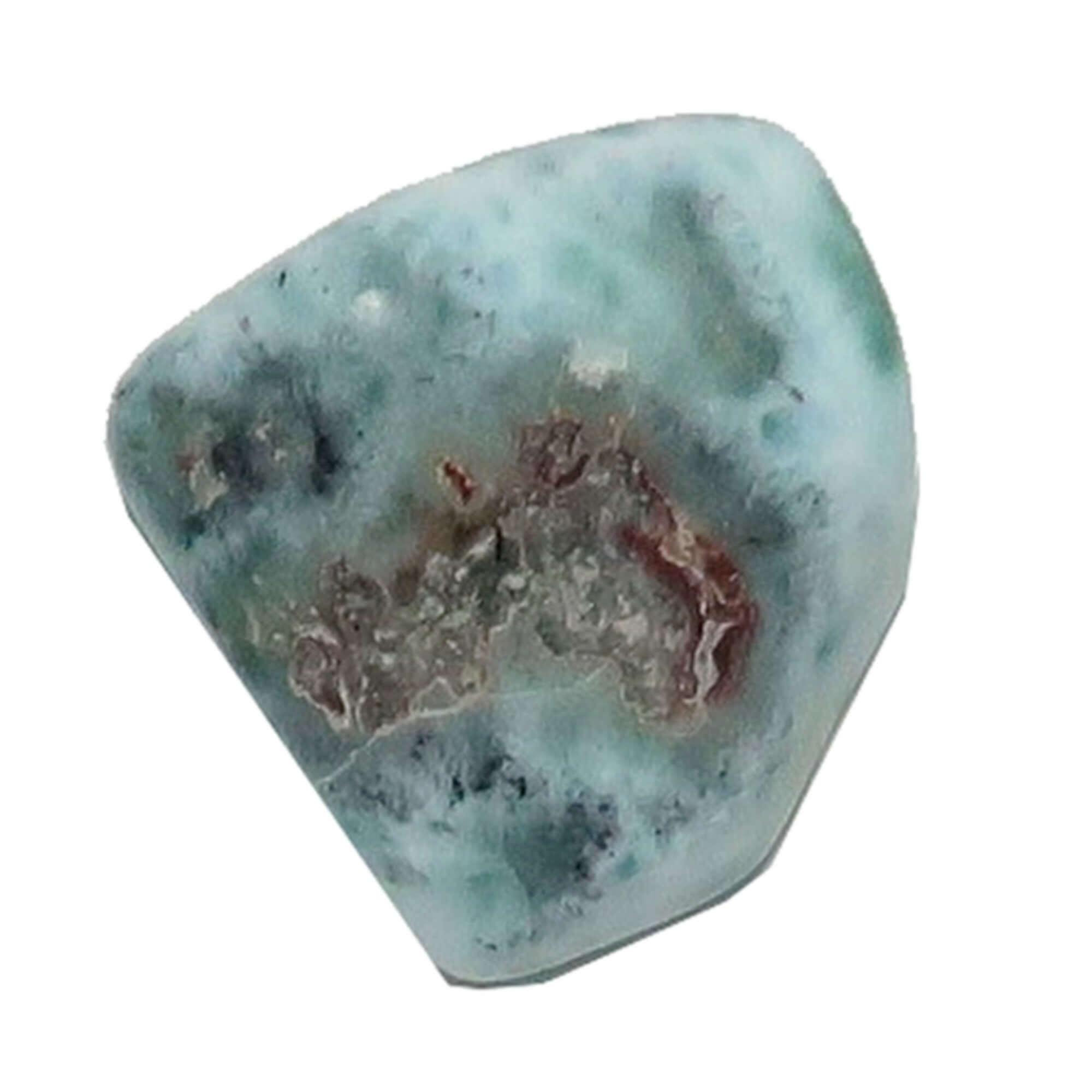 Larimar Tumbled Stone Dolphin Crystal