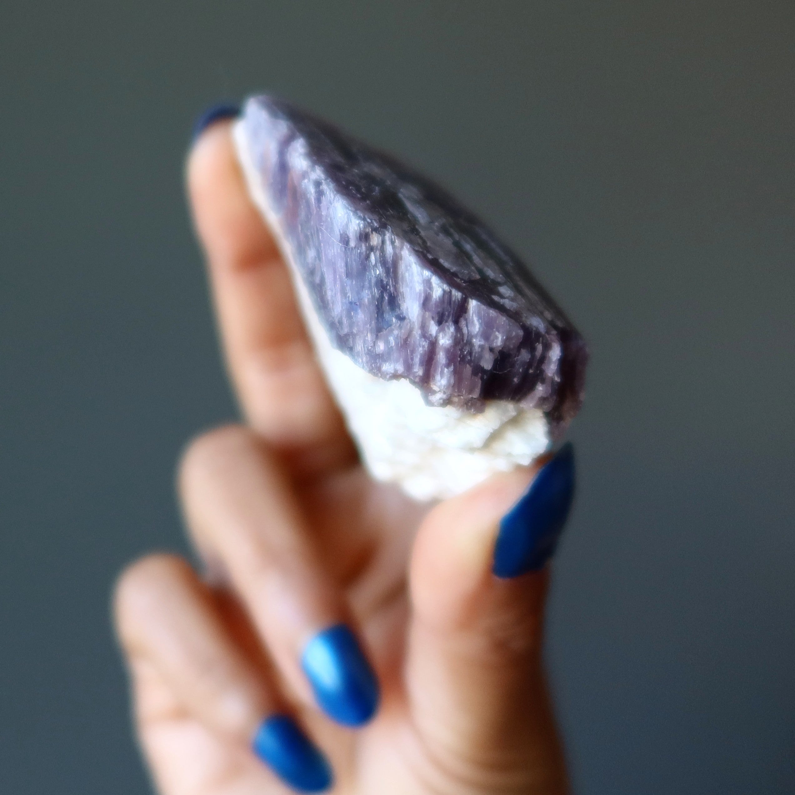 Lepidolite Raw Gemstone Purple Cluster Quartz Spiritual Mineral