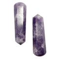 Lepidolite Wand Pair Faceted Enlightenment Set