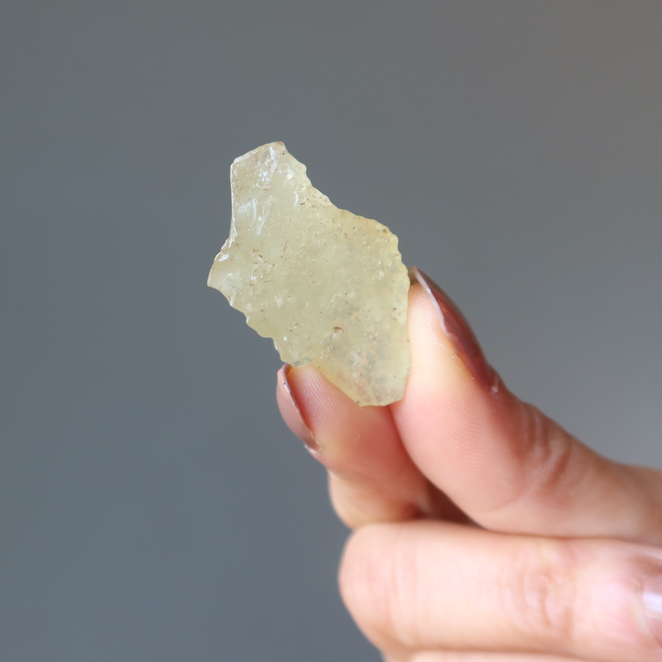 Libyan Desert Glass Yellow Tektite Pleasantly Plump