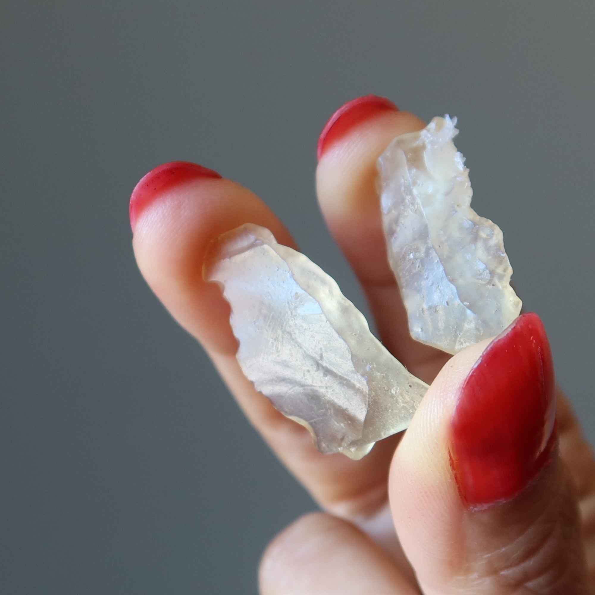 Libysches Wüstenglas Meteorit Spirituelle Meditation Gelber Sonnenuntergang