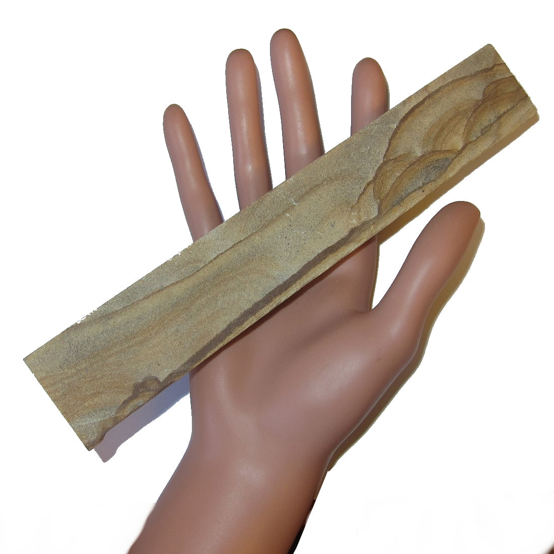 Limestone Rock Long Brown Crystal Healing Energy Scanner Charger Slab