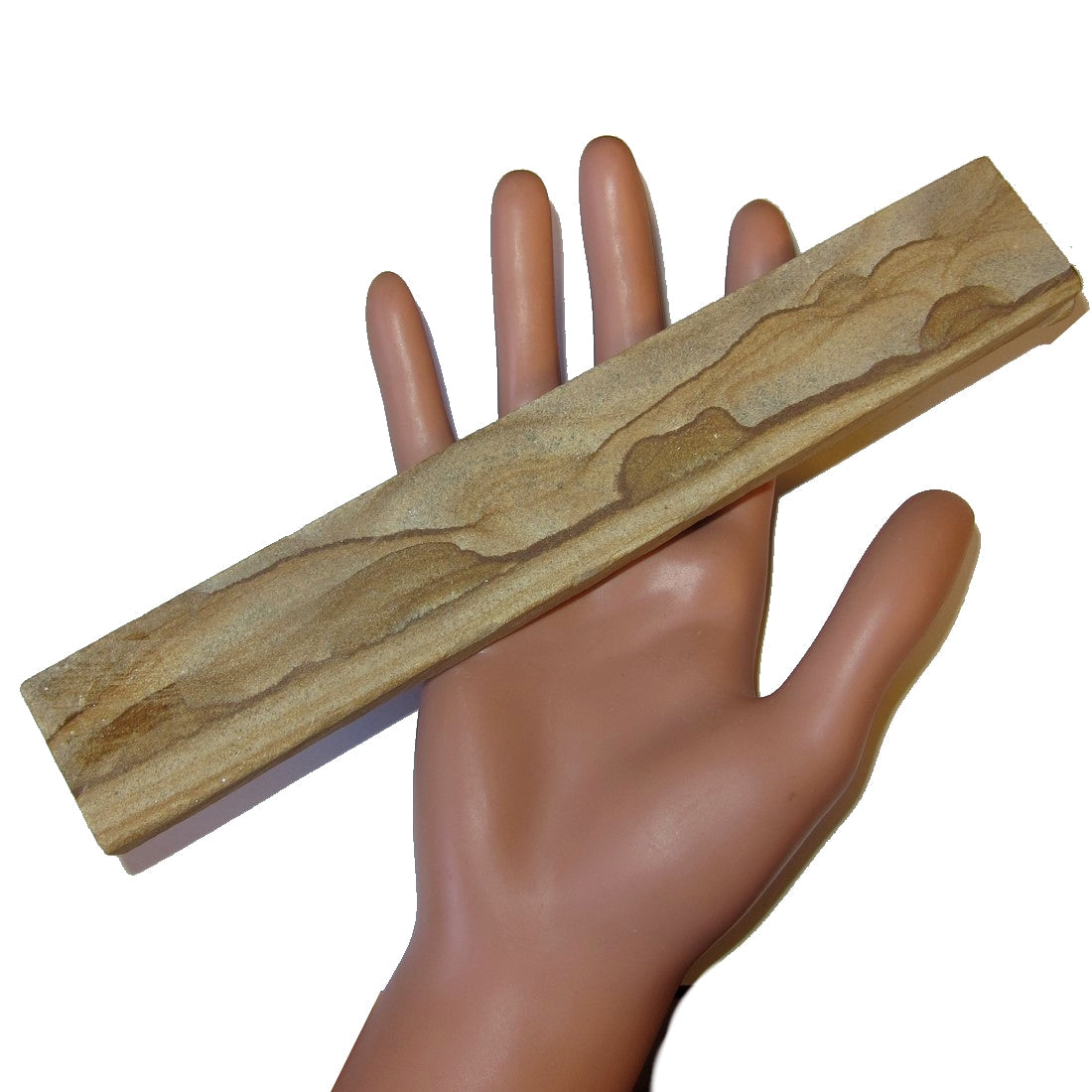 Limestone Rock Long Brown Crystal Healing Energy Scanner Charger Slab