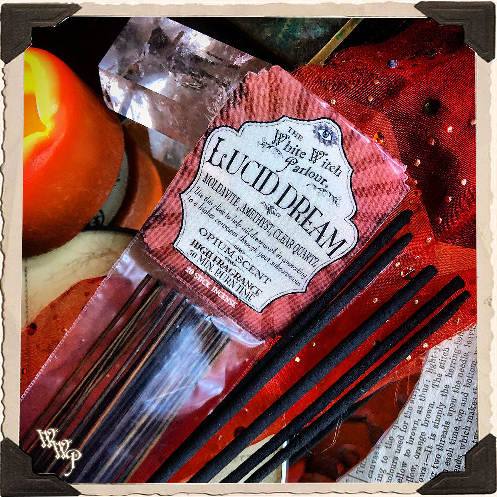 LUCID DREAM ELIXIER RÄUCHERSTÄBCHEN. 20er Pack. Für Traum-Arbeit & Unterbewusstseins-Erweckung.