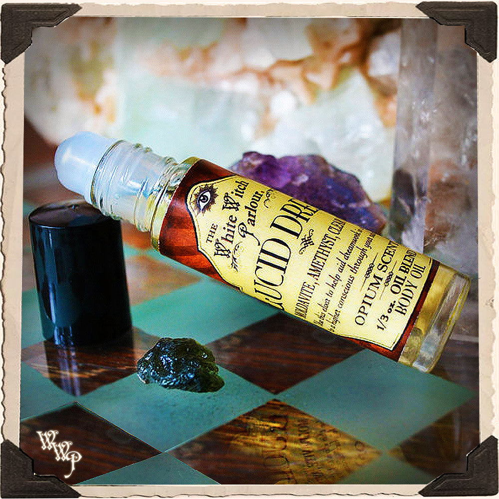 LUCID DREAM Elixir 1/3oz. KÖRPERÖL Roll-on. Für Traumarbeit & Unterbewusstes Erwachen.