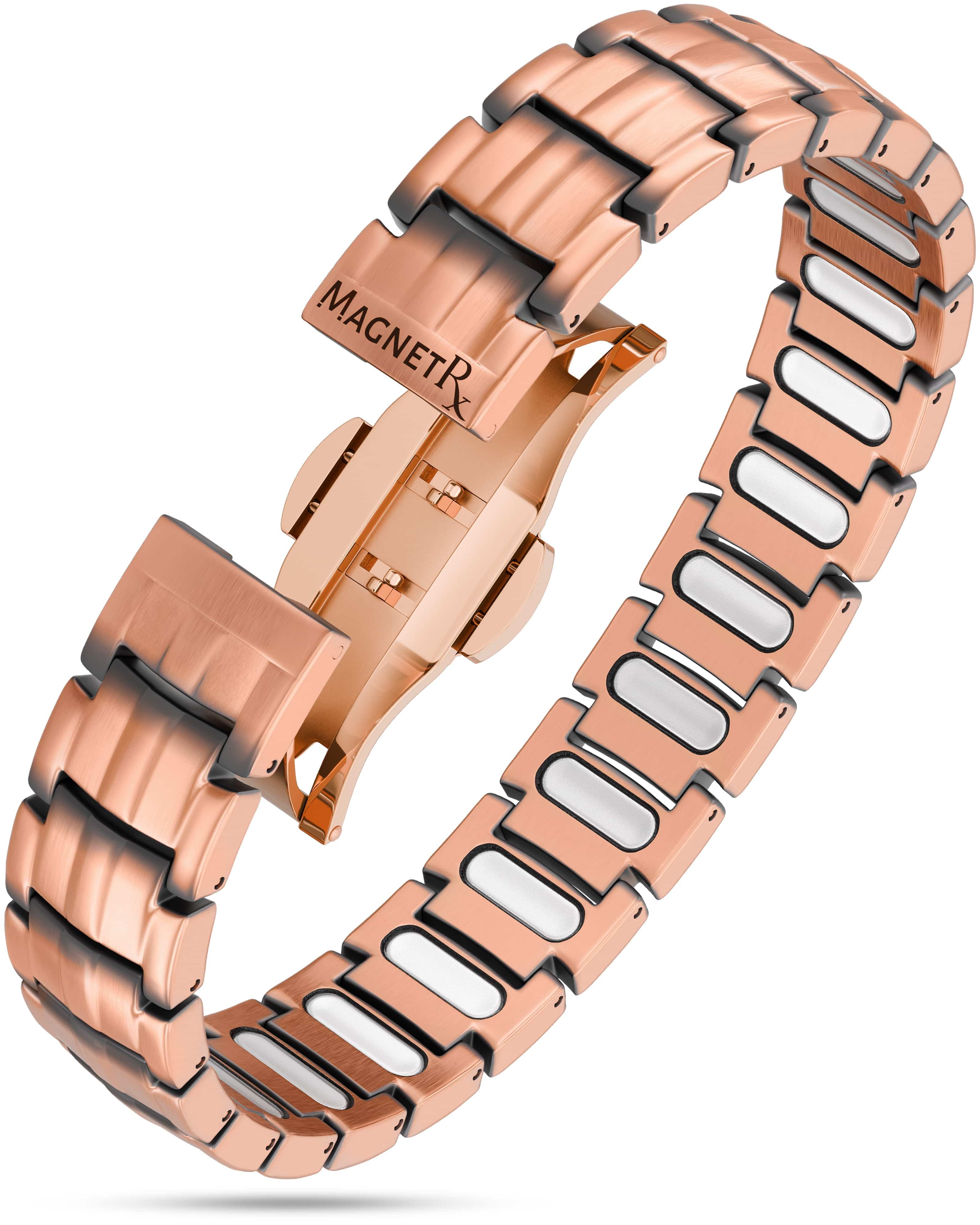 Bracelet magnétique en cuivre EllipseMAX pour hommes