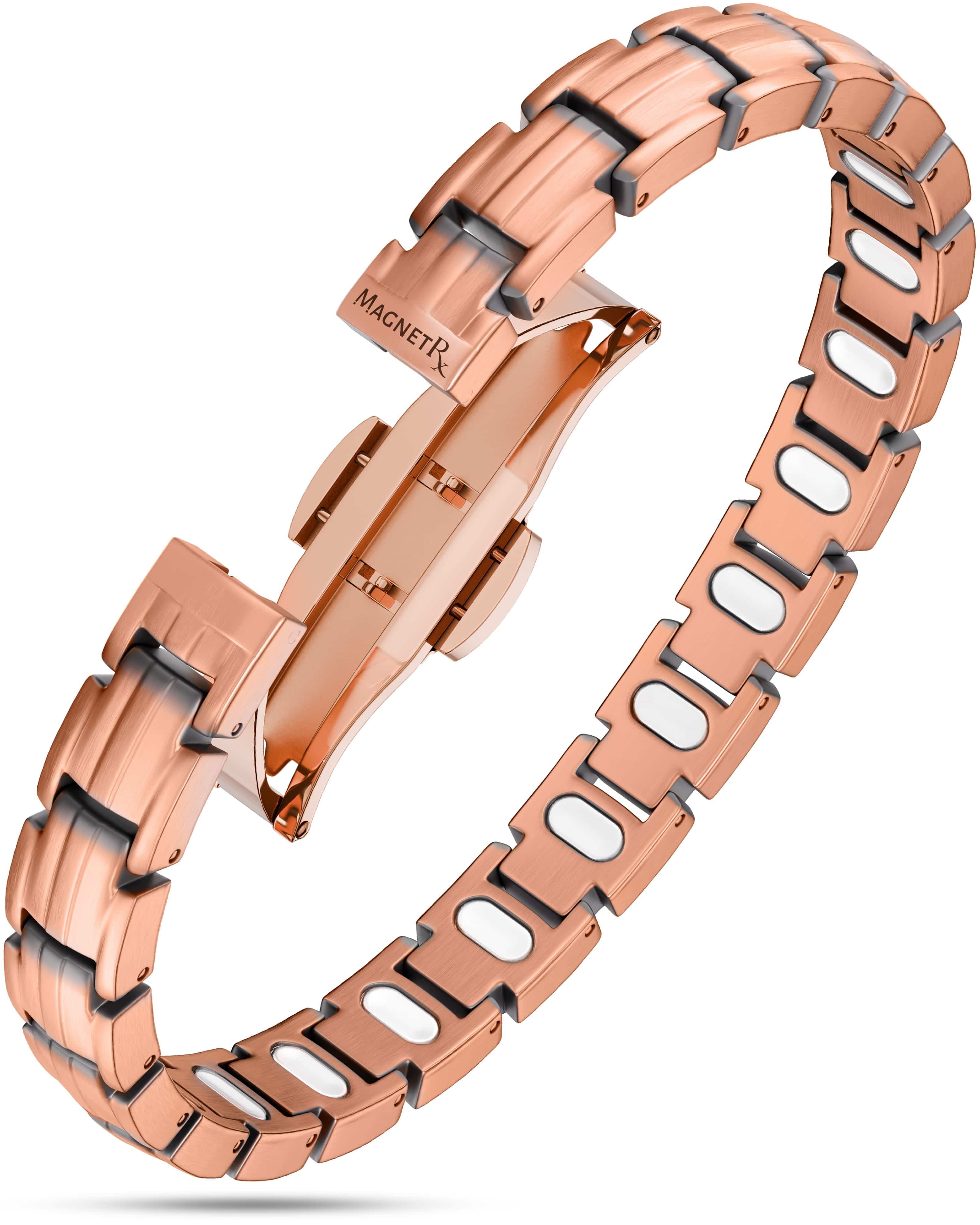 Bracelet magnétique en cuivre EllipseMAX pour femme