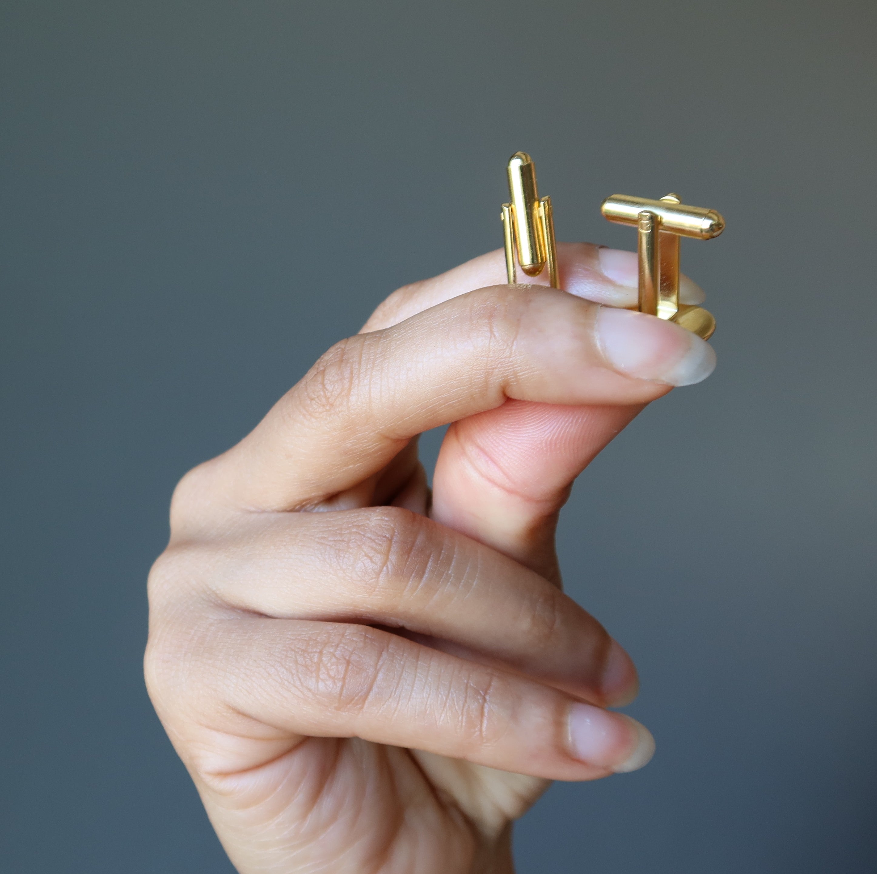 Malachit Manschettenknöpfe Grüne Medaillons Opulentes Gold
