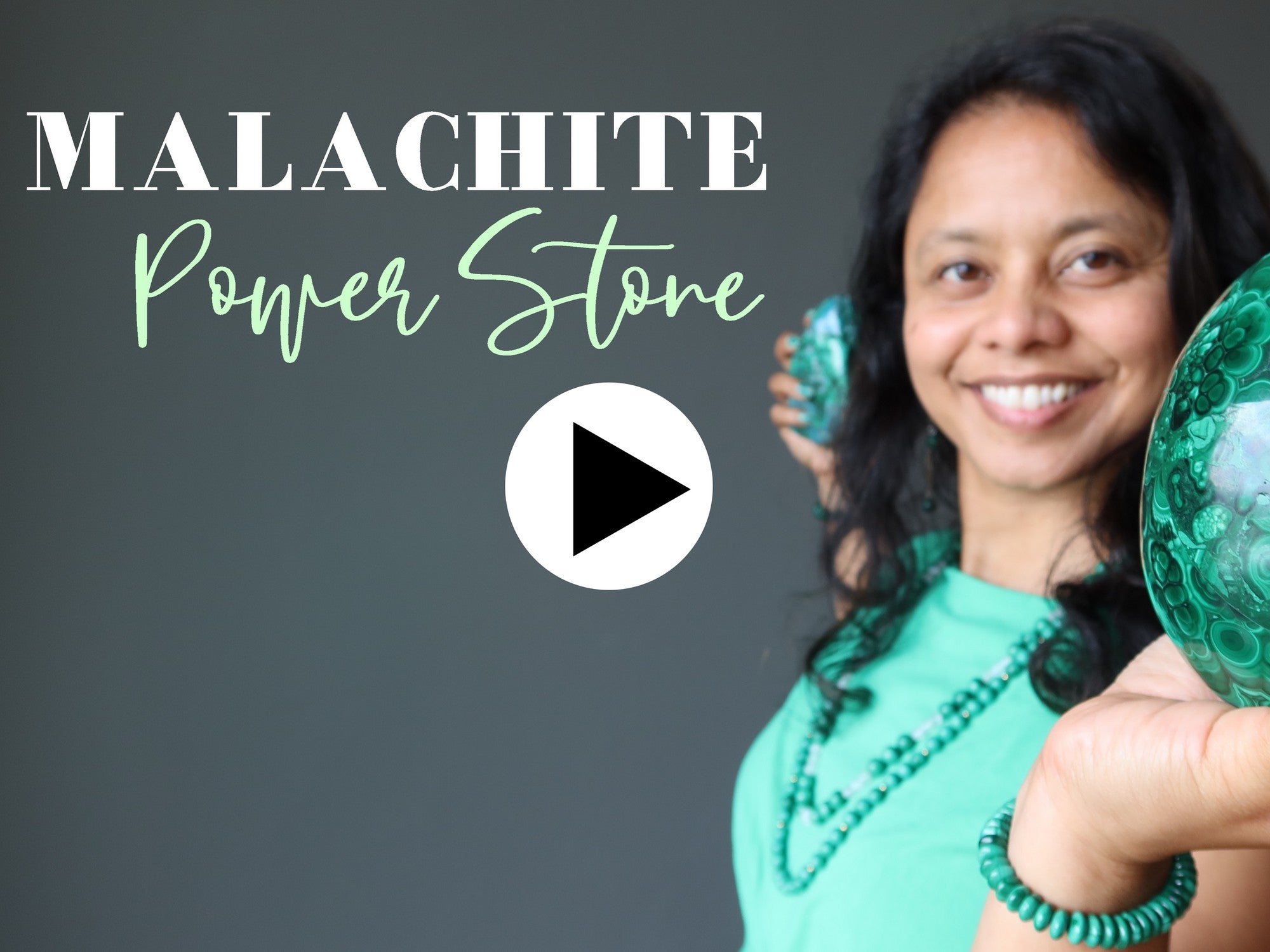 Malachite Mushroom Magic Rich Green Forest Crystal