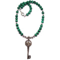Malachite Necklace Ganesh's Key to Abundance