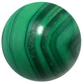 Malachite Sphere Green Bullseye Power Crystal Ball