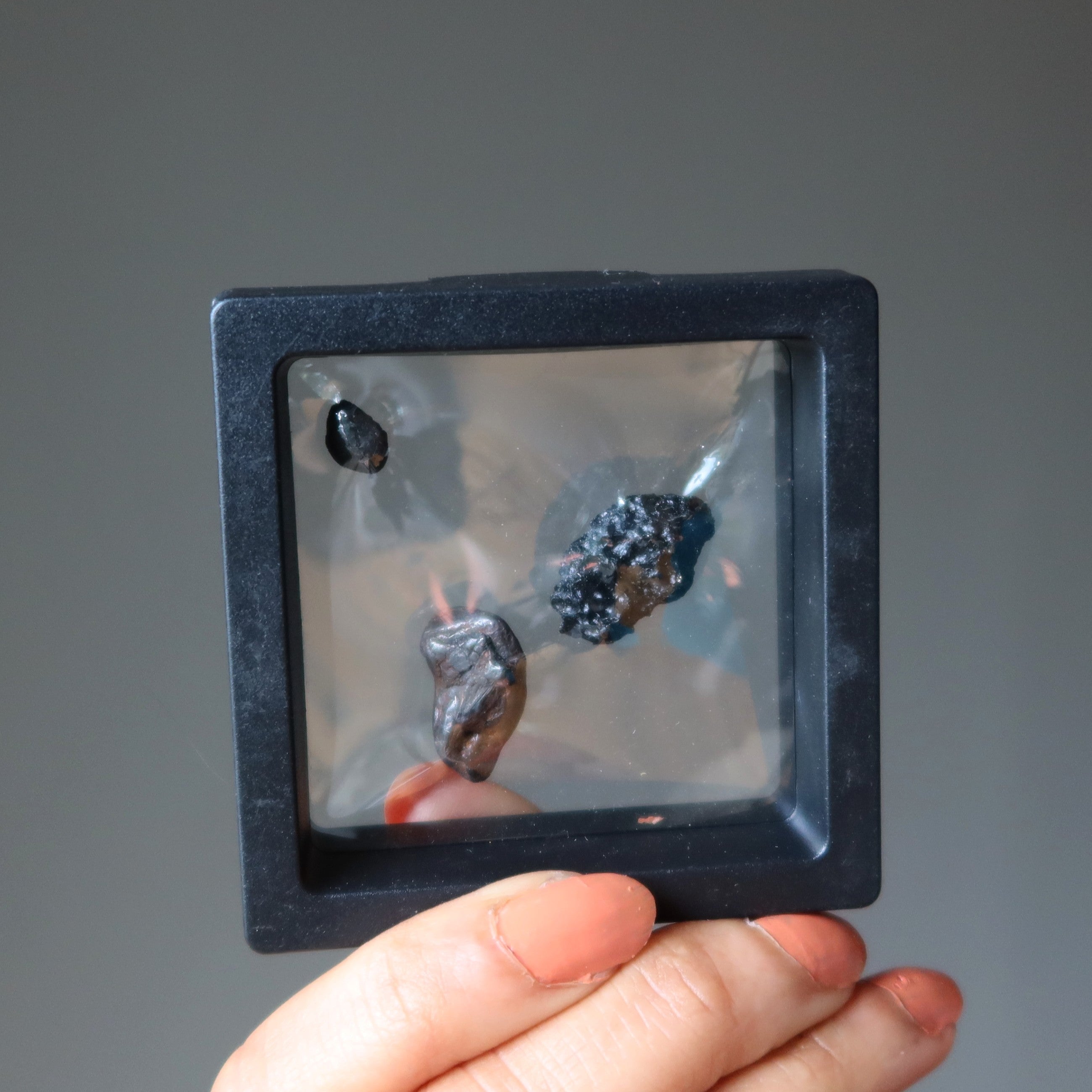 Meteorite Set Black Tektite Agoudal Chelyabinsk Gifts