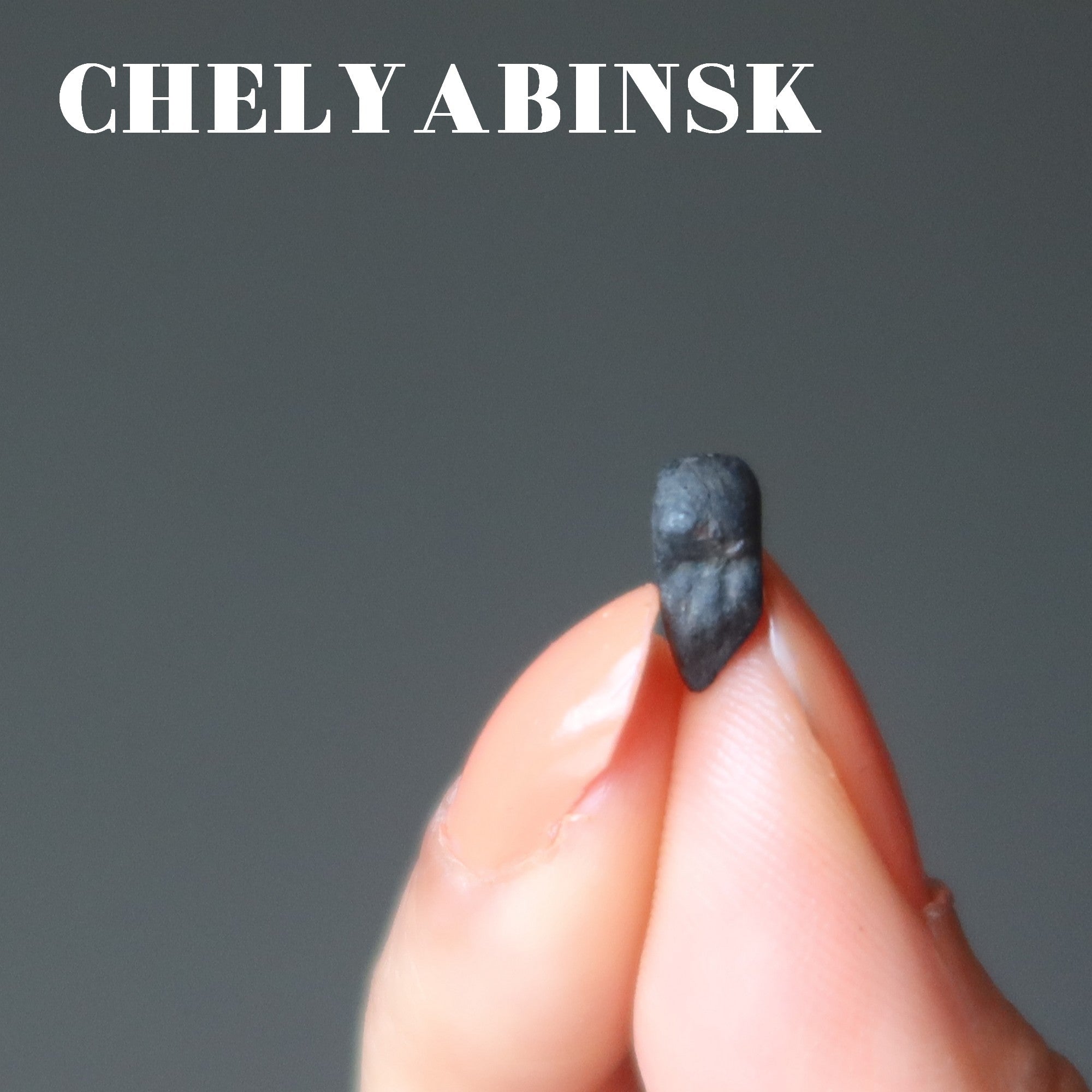 Meteorite Set Black Tektite Agoudal Chelyabinsk Gifts