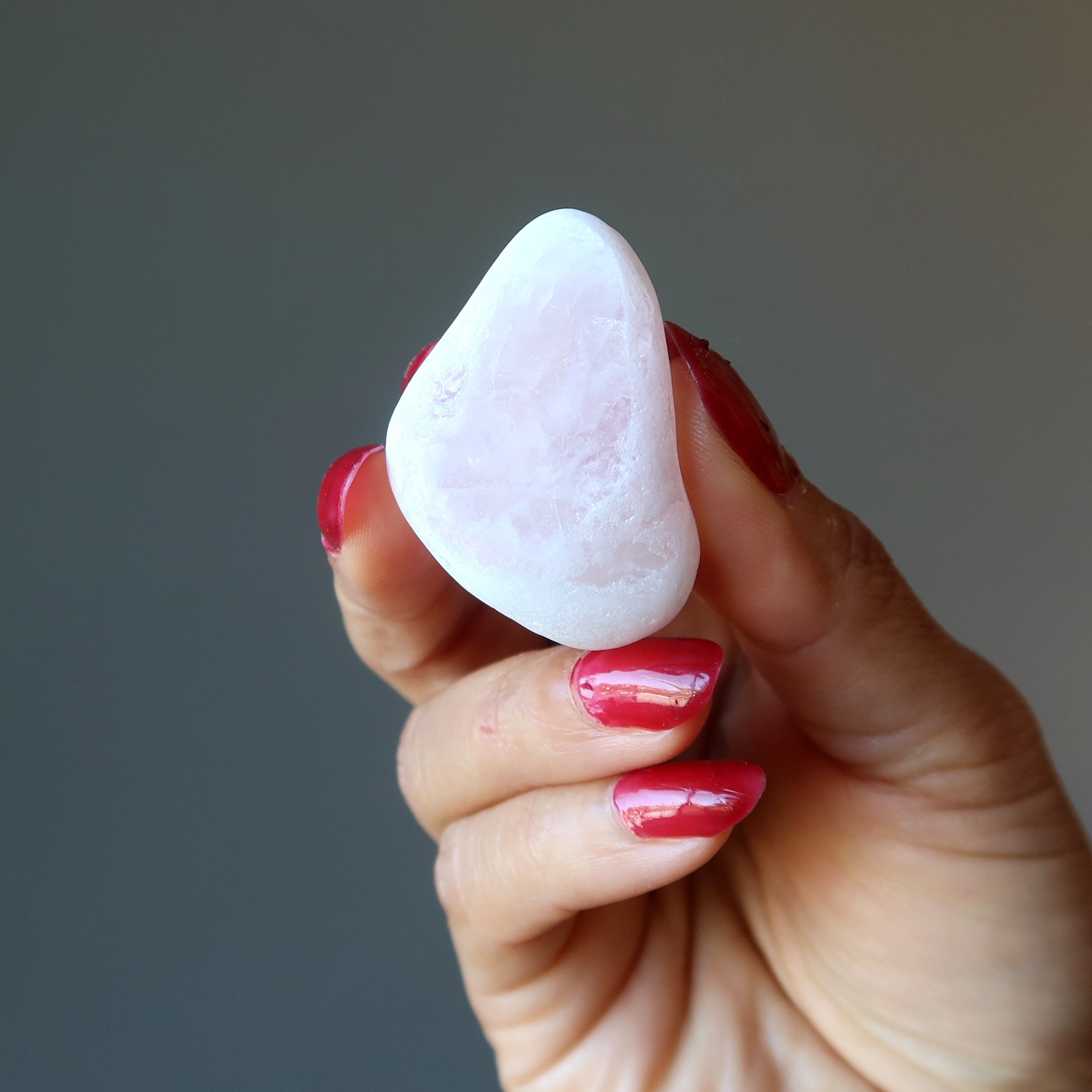 Palm Stone Bundle Amethyst Quartz Rose Smoky Set of 20