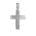 Moissanite Cross Pendant Real 925 Sterling Silver
