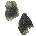 Moldavite Tectite Verte Paire Deux Amis Énergie Extraterrestre